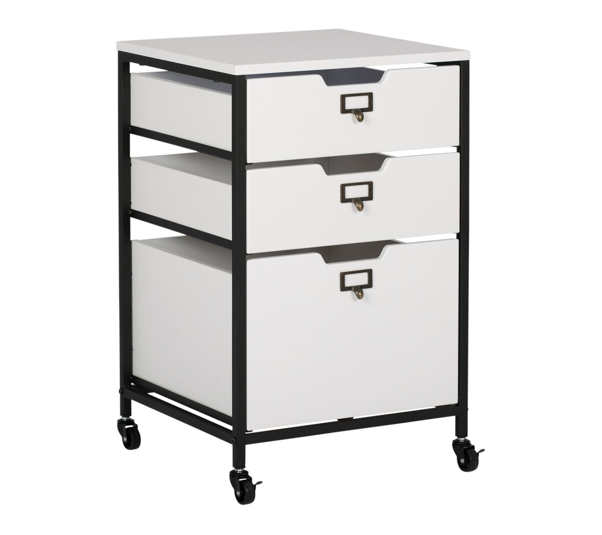 Studio Designs  3 Drawer Mobile Organizer Cart