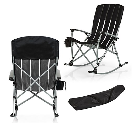 Oniva, a Picnic Time Brand, Outdoor Rocking Camp Chair
