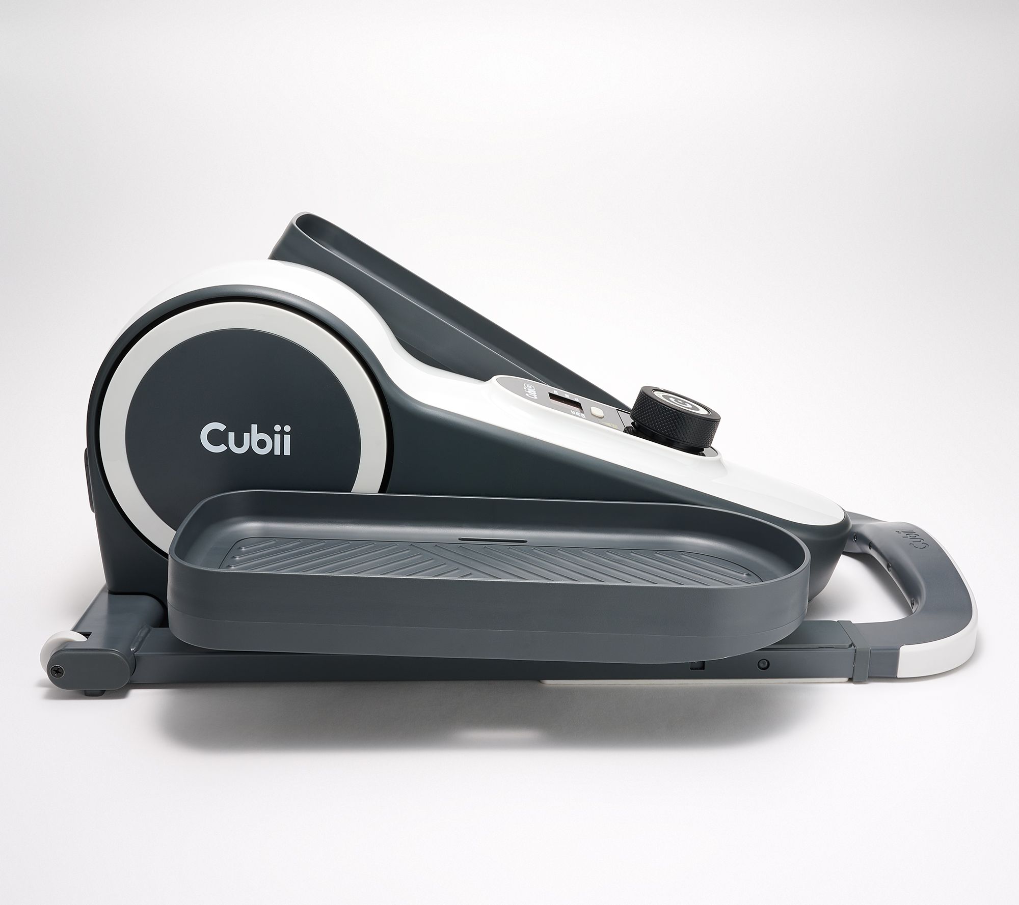 Cubii Go Seated Elliptical w/ Wheels, Handle & Mat