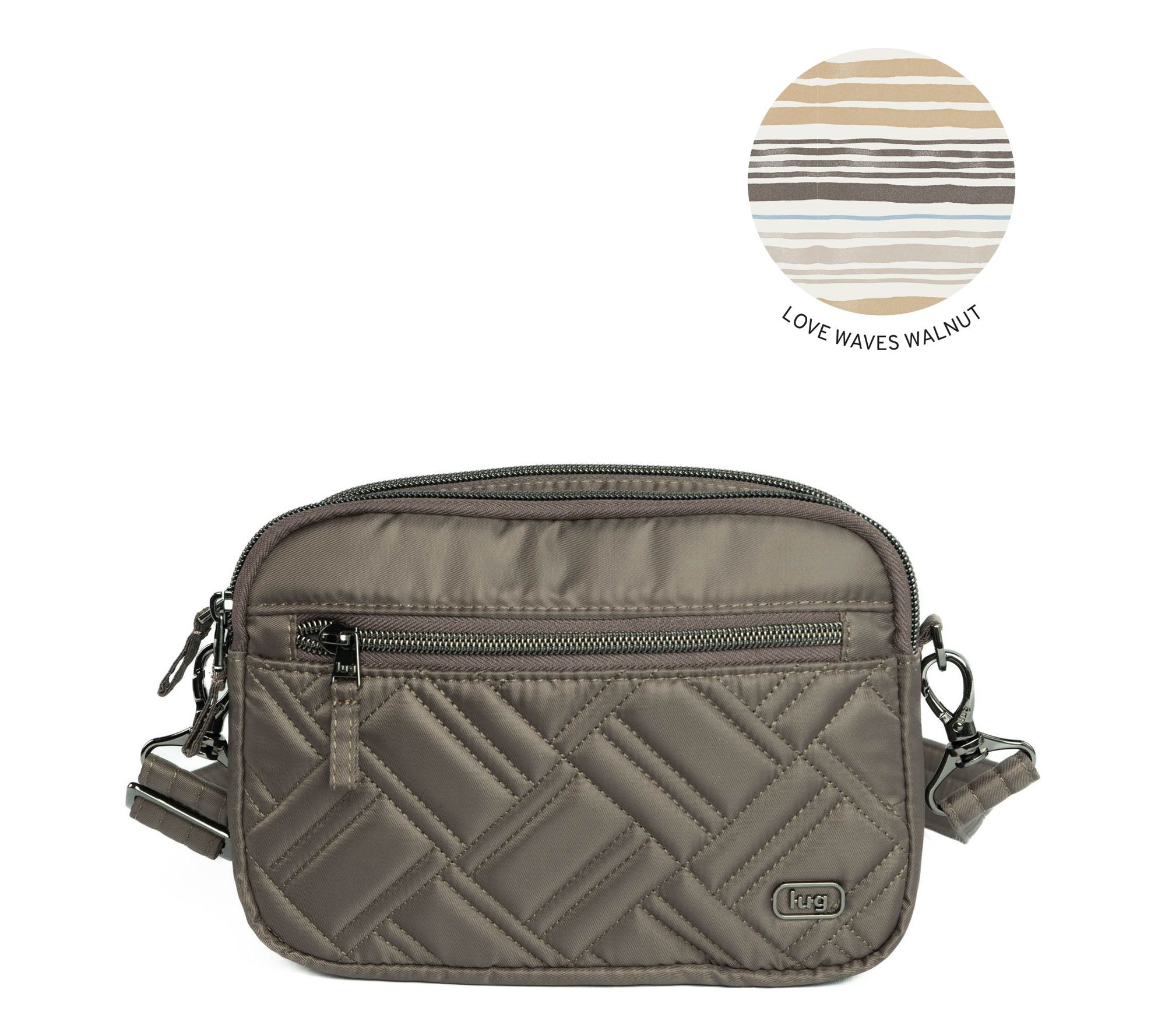 Lug Classic Quilted Crossbody Bag - Super Coupe 2 - QVC.com