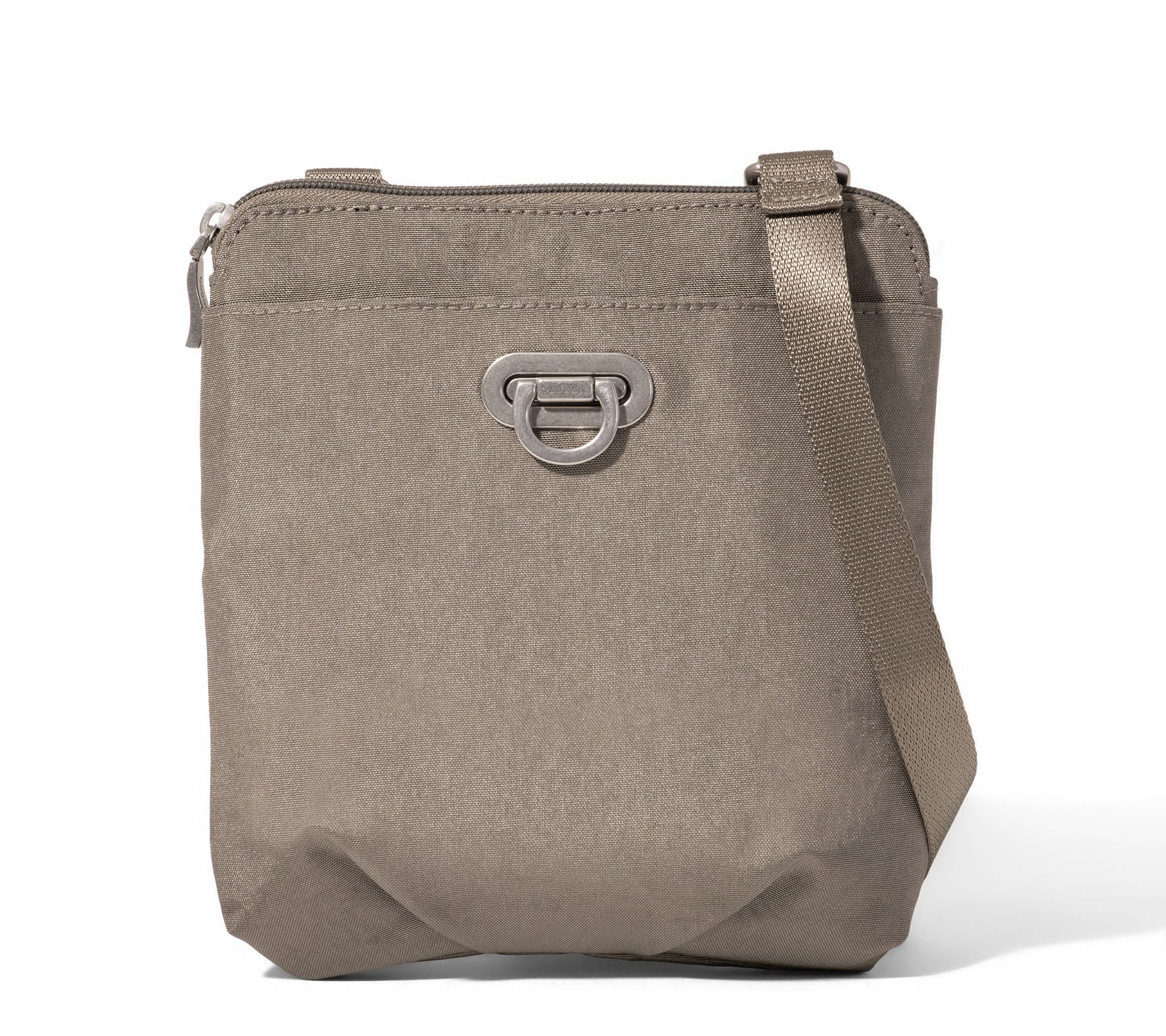 Baggallini Coastal Flip-Lock Nylon Mini Crossbody Bag