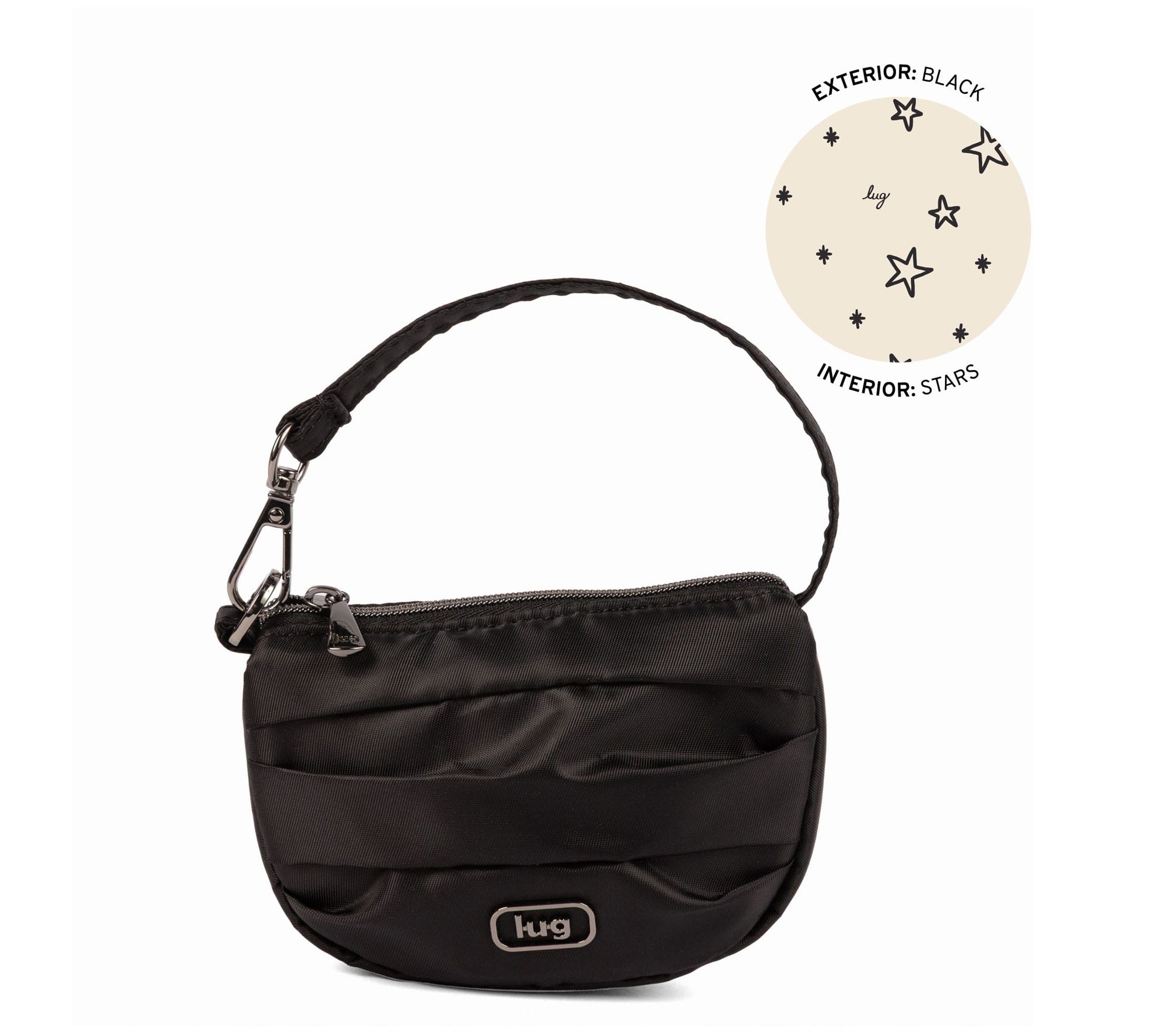 Lug Classic Pleated Mini Pouch-Disc