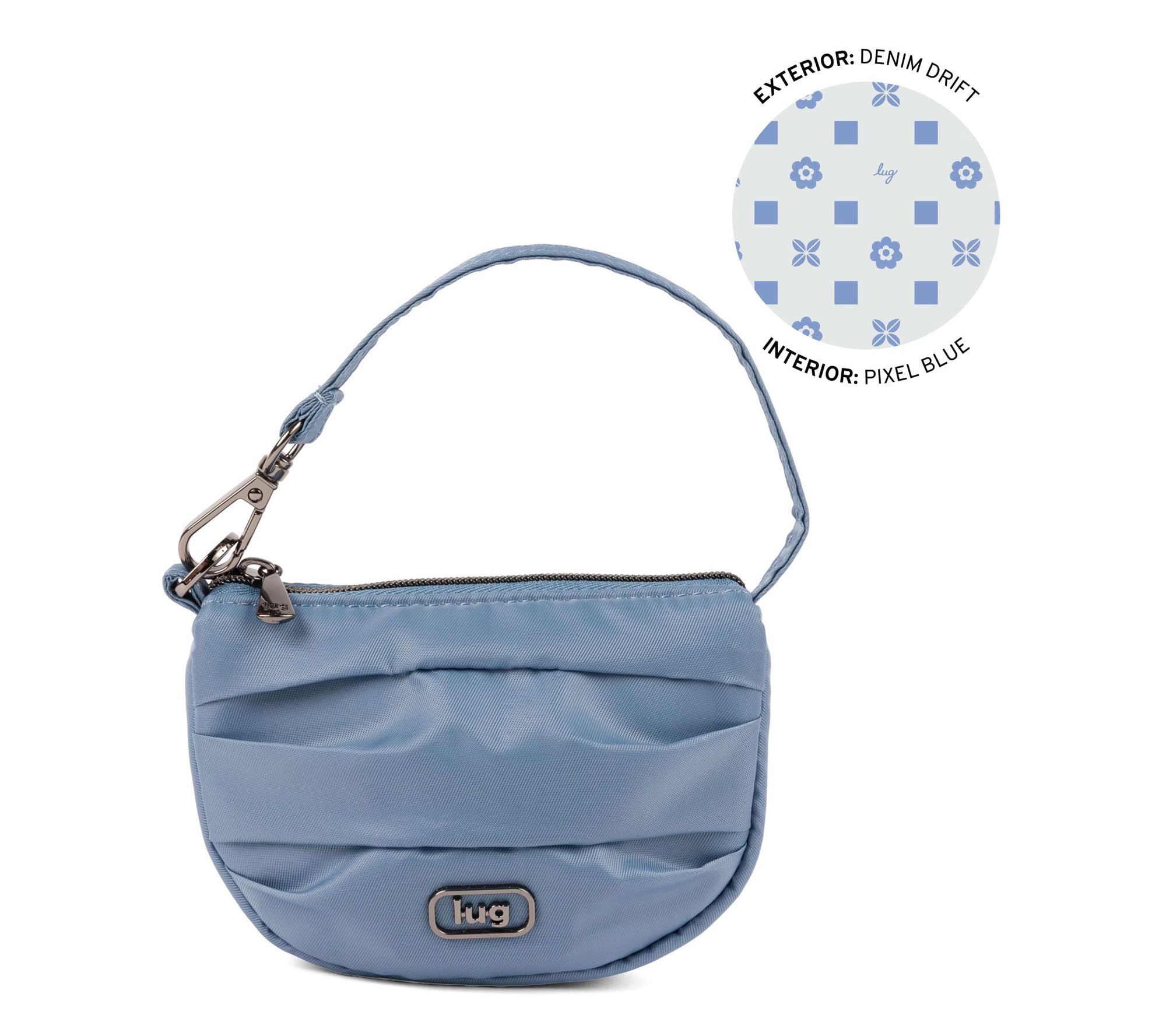 Lug Classic Pleated Mini Pouch-Disc