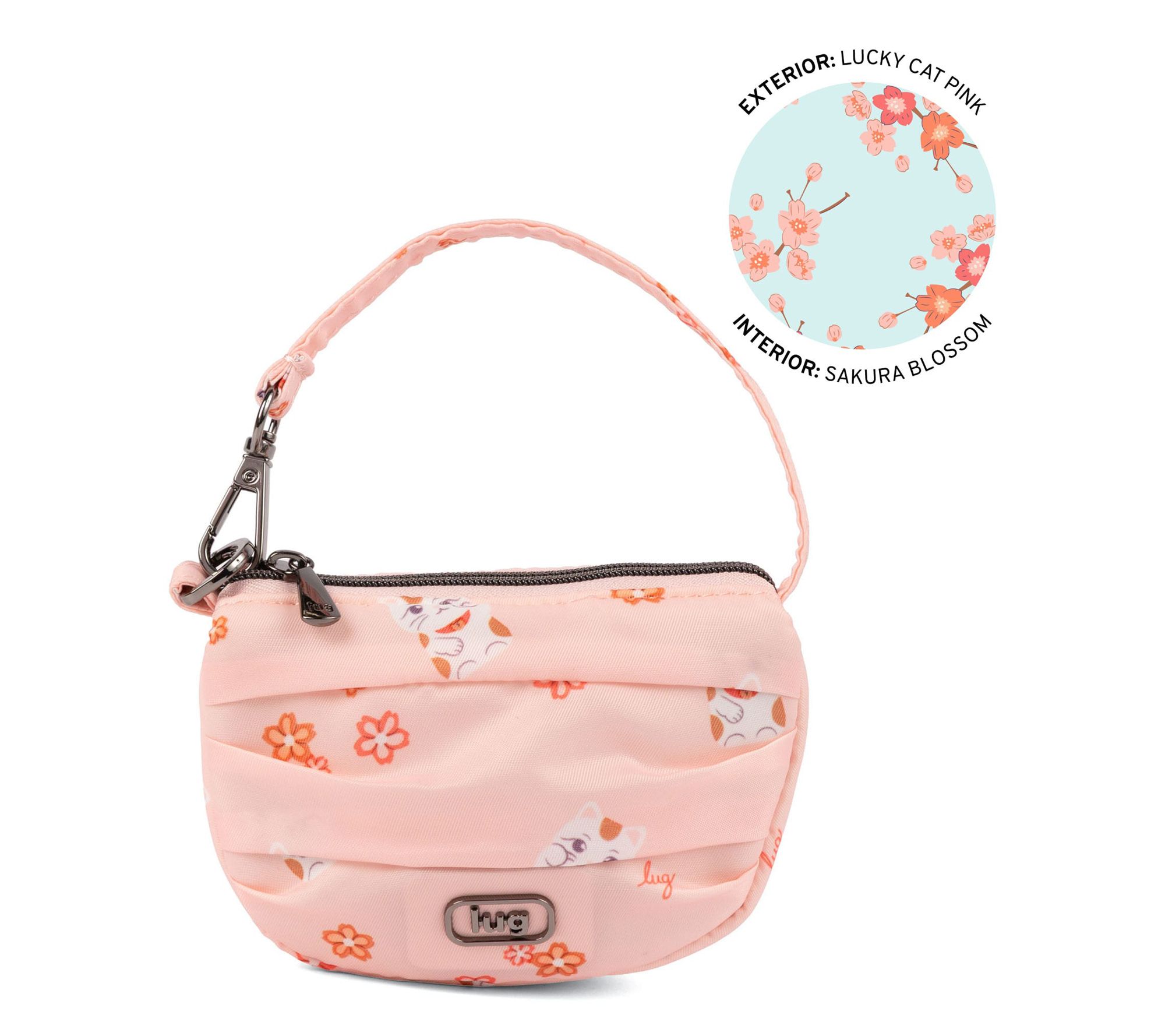 Lug Classic Pleated Mini Pouch-Disc