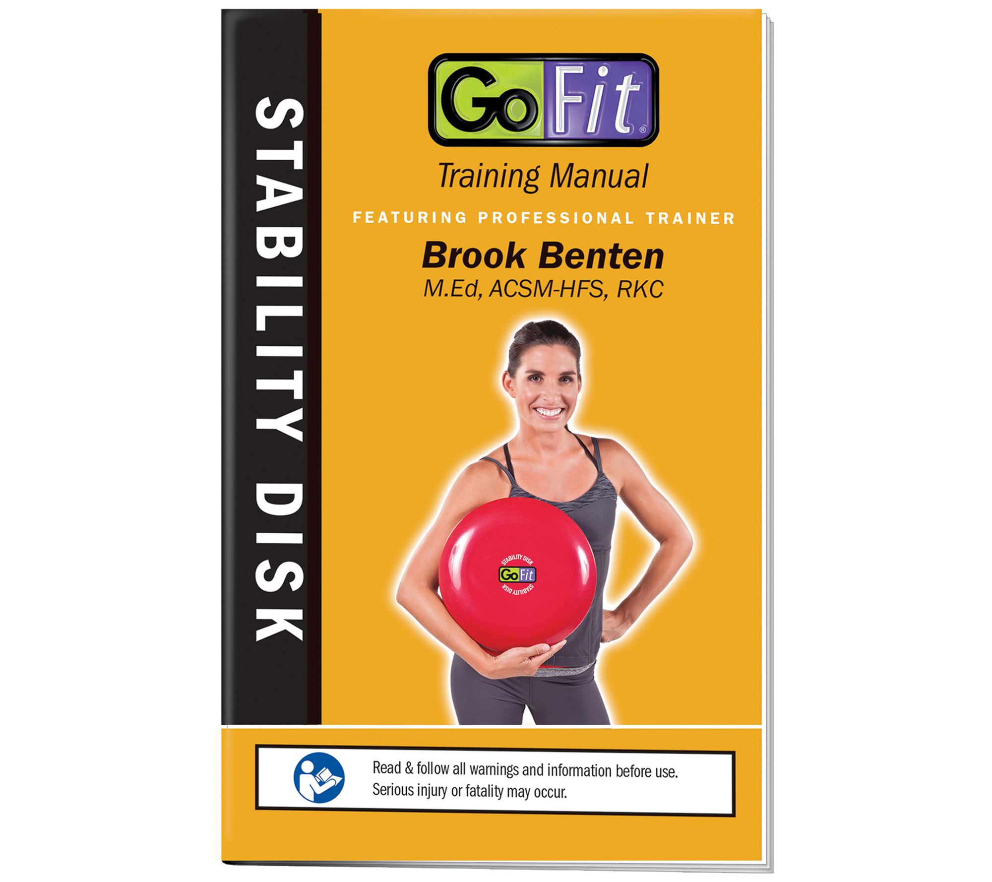 GoFit 13-Inch Core Balance Disk with Inflation Needle - QVC.com