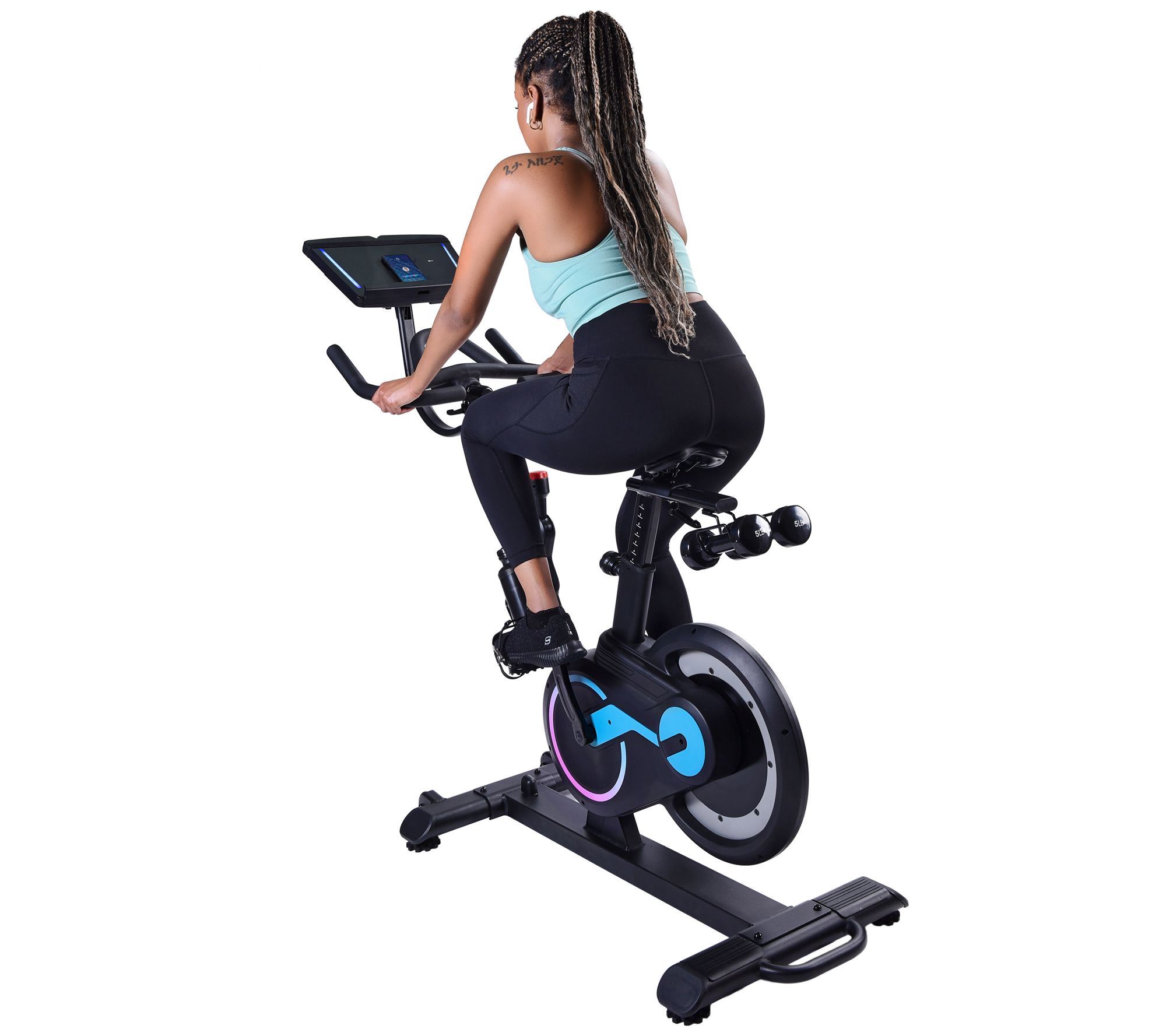 muuv Excercise Bike with Wireless Heartrate Str ap - QVC.com