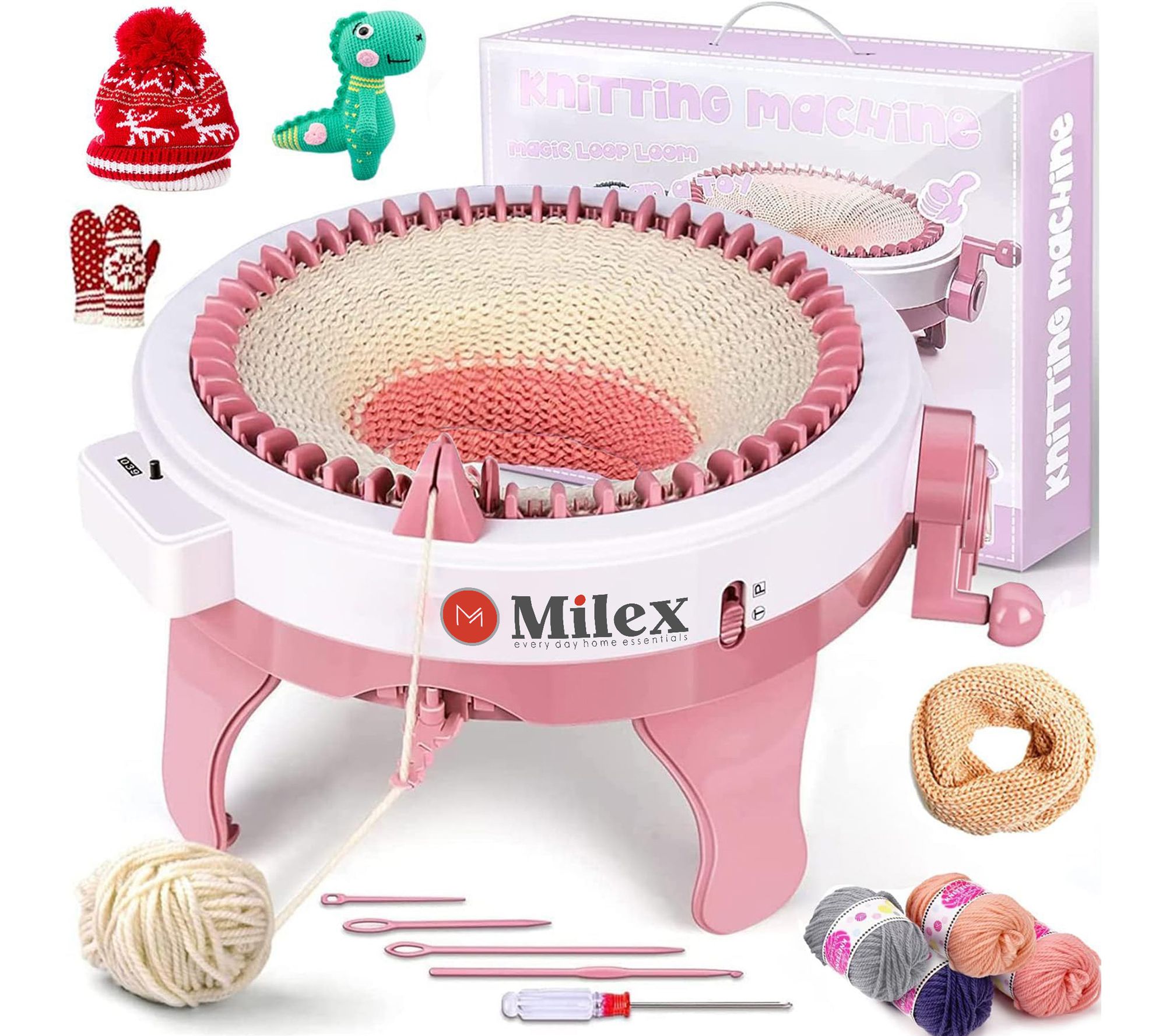 Milex Automatic Knitting Machine - QVC.com