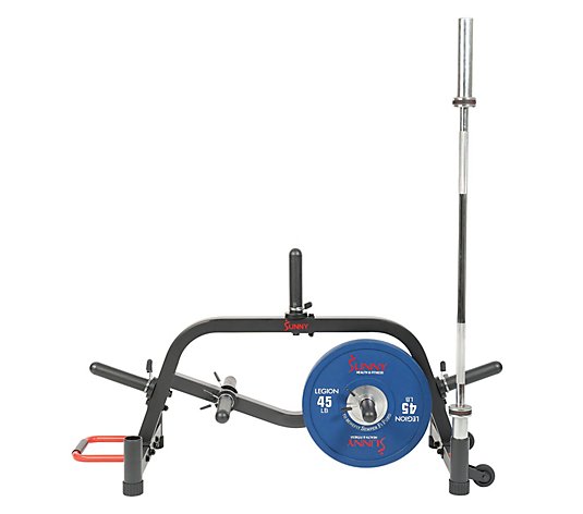 Sunny Health Fitness Weight Plate & Barbell Rack - SF-XF9938