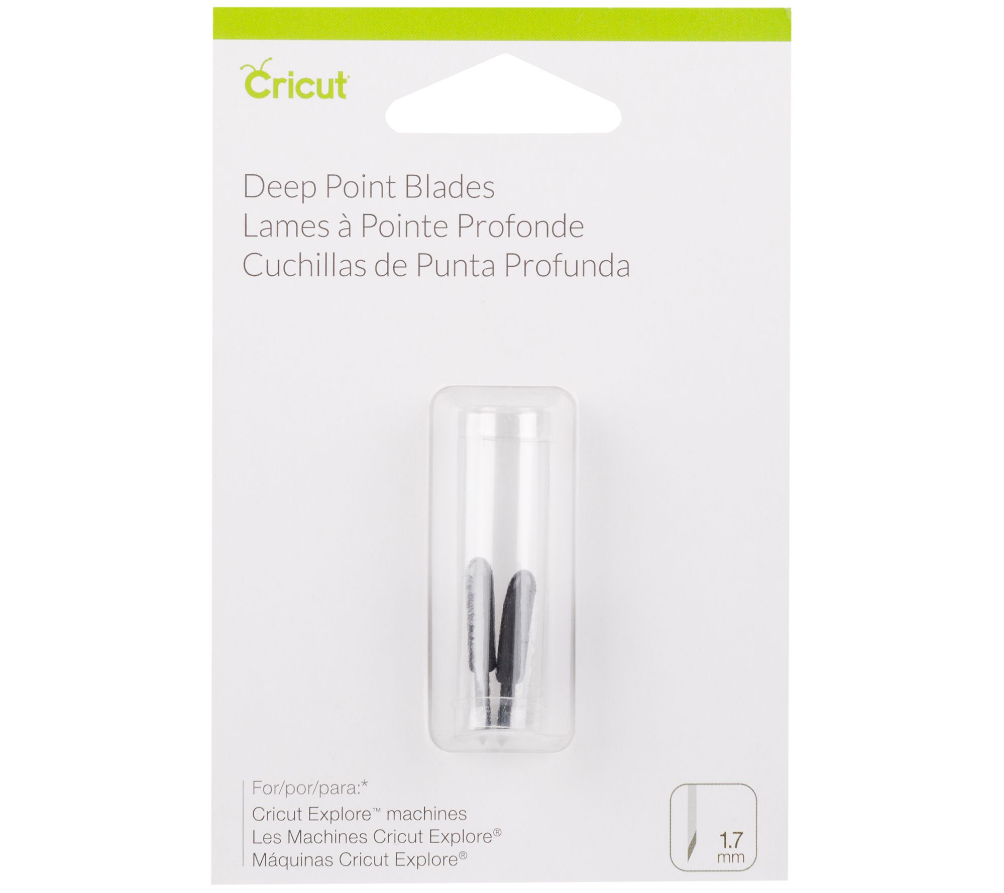 Cricut - Fine-Point Replacement Blade (2-Pack)