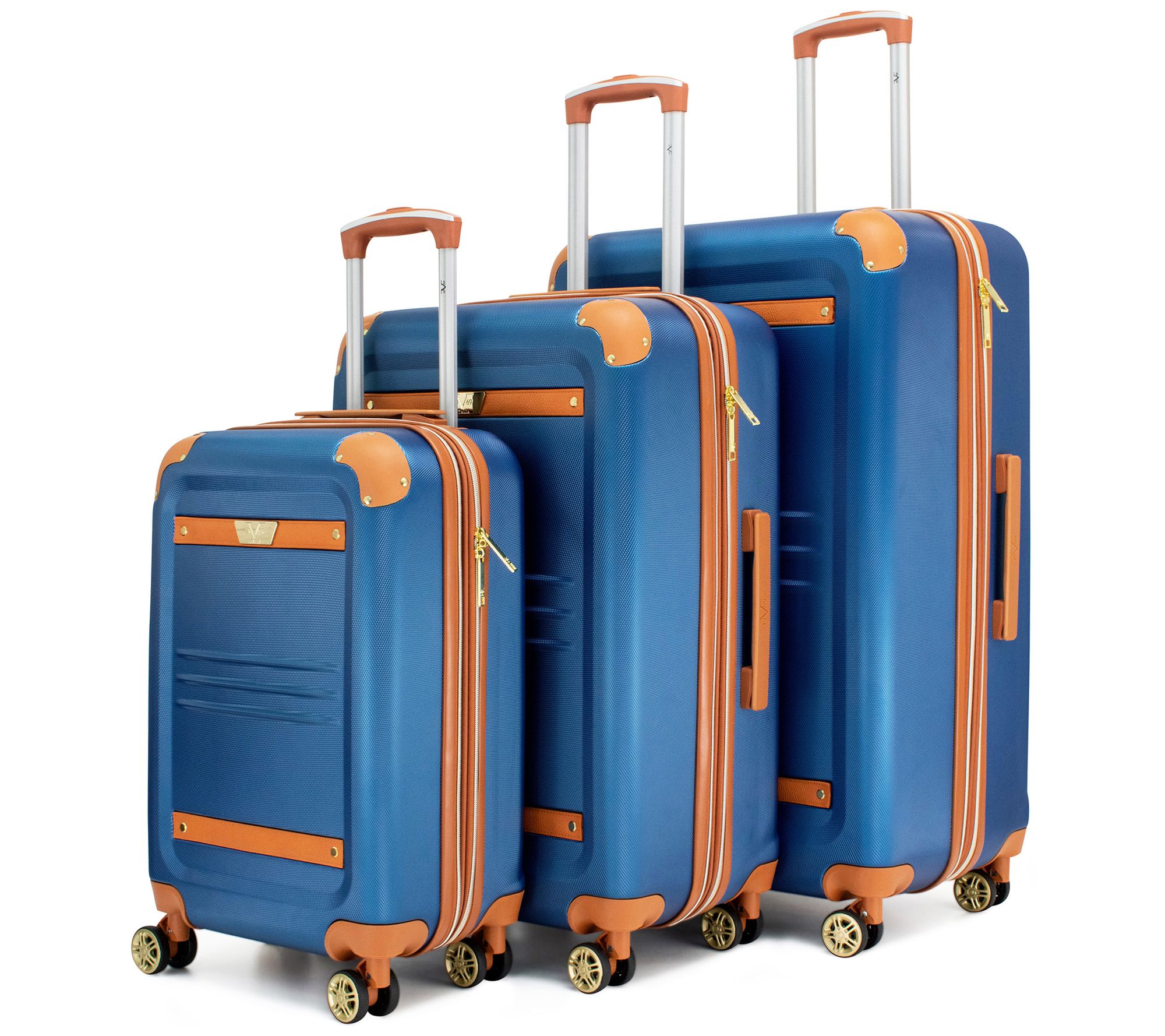 ITALIA 3-Piece Expandable Spinner Luggage Set