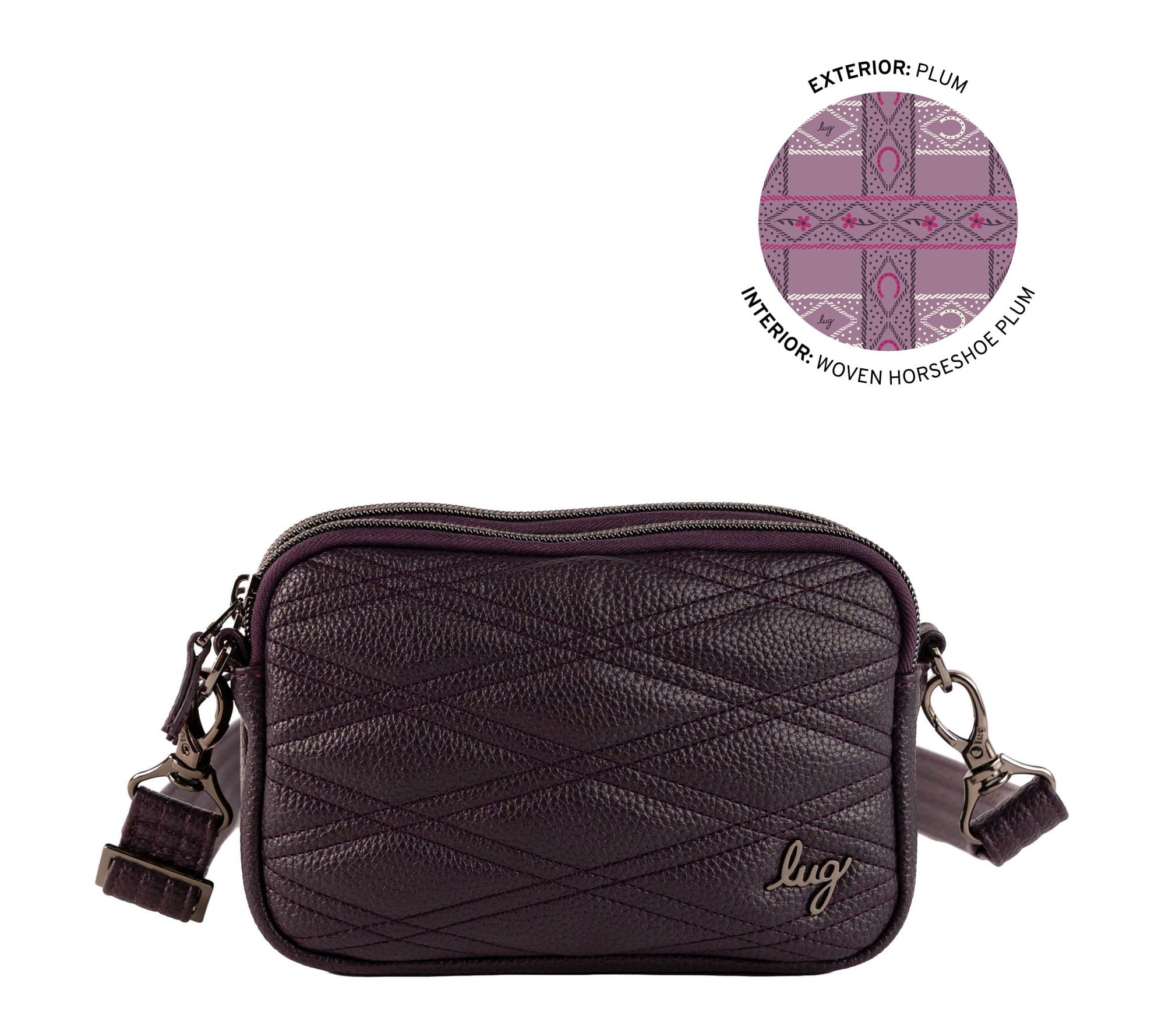 Lug Classic Vegan Faux Leather RFID Convertible Crossbody-Coupe