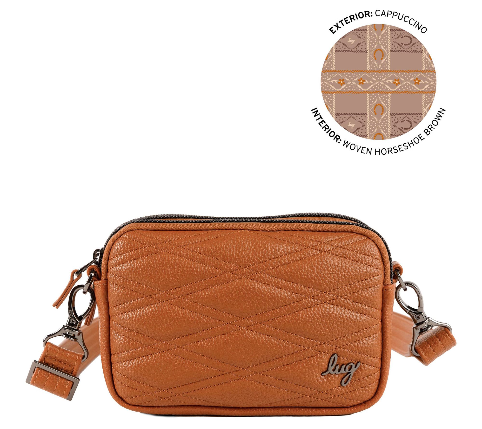 Lug Classic Vegan Faux Leather RFID Convertible Crossbody-Coupe
