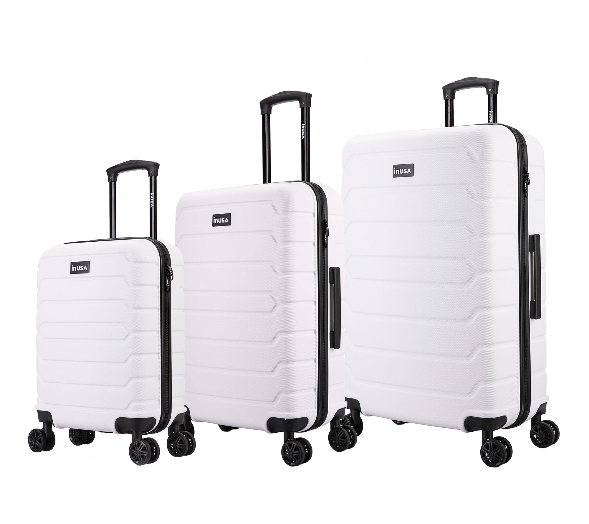 InUSA Luggage Set Of 3 Hardside Spinner LuggagSet - Trend