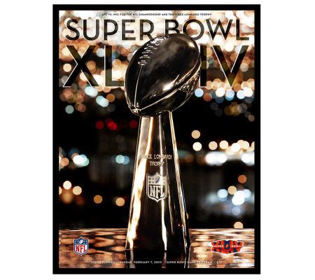 Super Bowl Program 