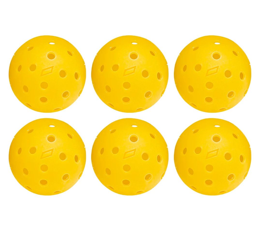 CORE Pickleball IMPACT Yellow CORE Pickleball -6 Pack