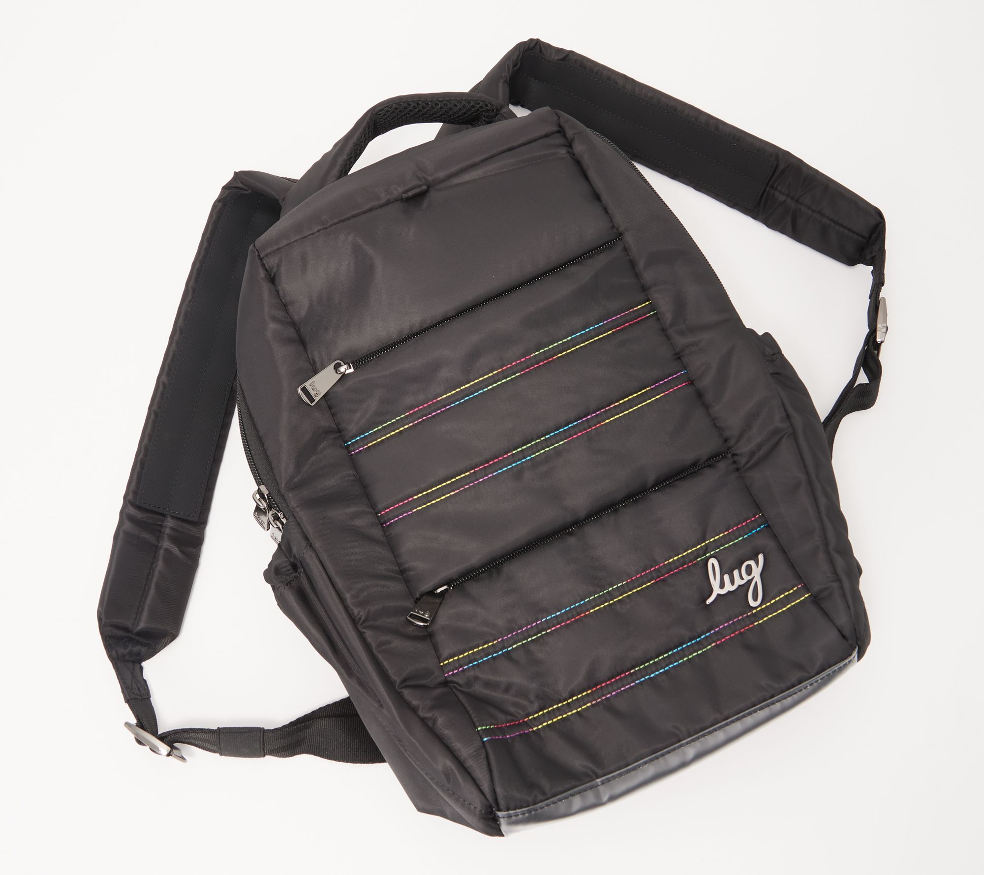 Lug Color-Blocked Backpack - Hopper - QVC.com Lug Color-Blocked Backpack - Hopper - QVC.com