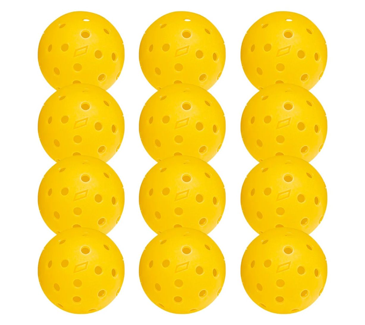 CORE Pickleball IMPACT Yellow CORE Pickleball -12 Pack