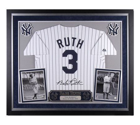 Majestic, Shirts, New York Yankees Babe Ruth Jersey