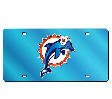 miami dolphins license plate