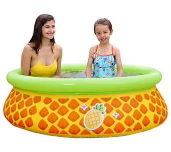 Pool Central 5' Inflatable Pineapple KiddiePool - F24882
