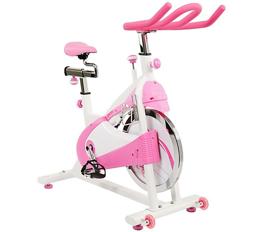 Sunny Health & Fitness P8150 Pink Belt Drive Premium Bike