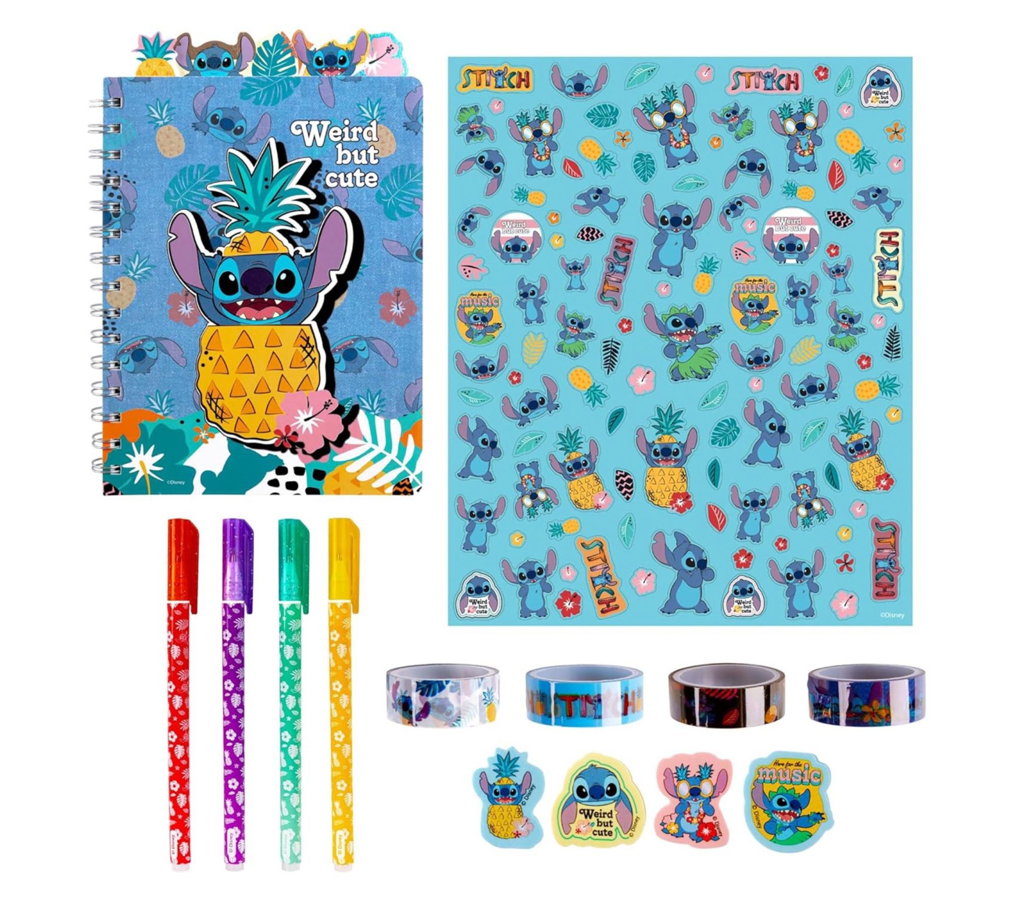 Fashion Angels Disney Stitch Journal Gift Set-80 Page Book