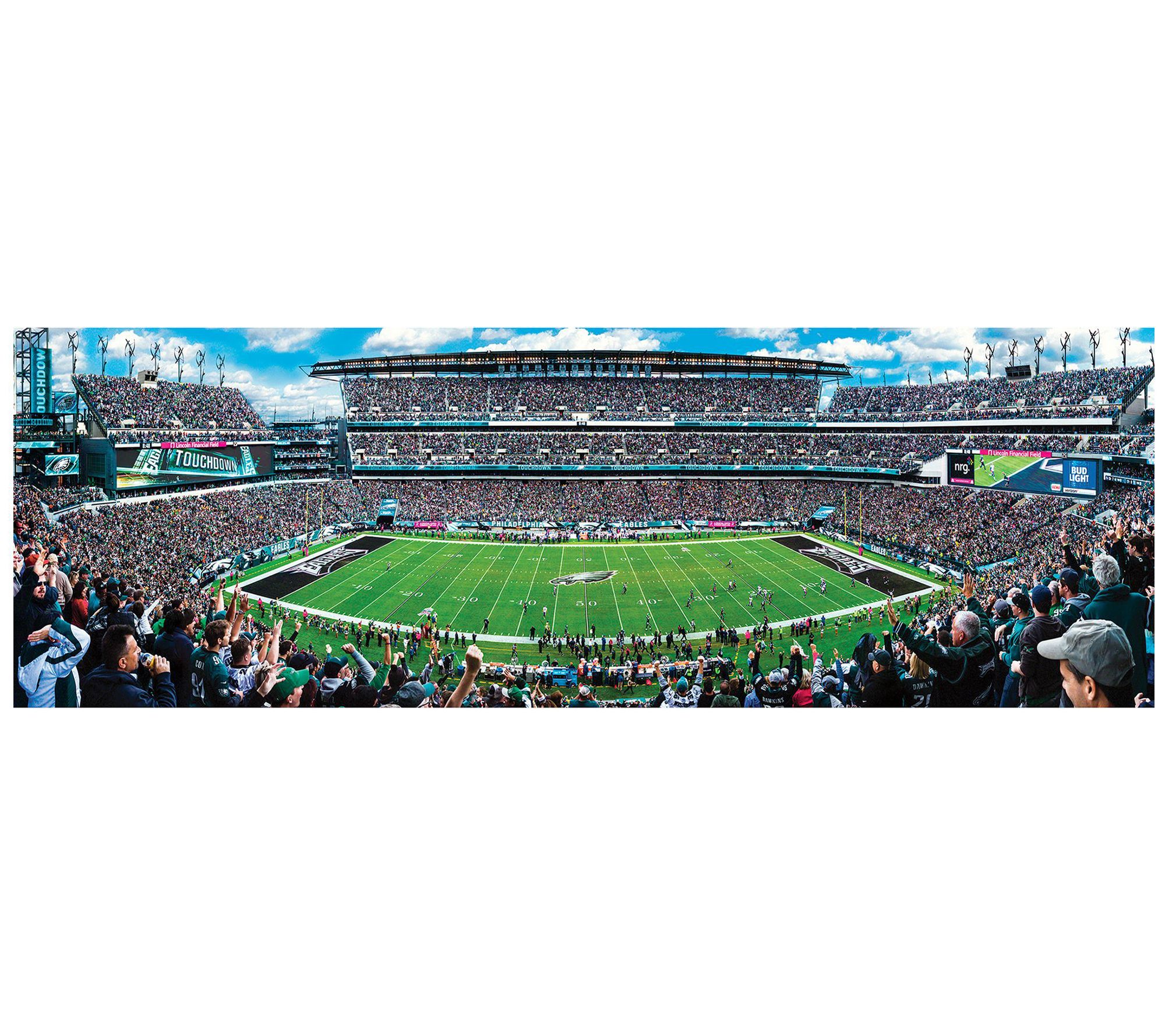 Masterpieces Sports Panoramic Puzzle - Nfl Las Vegas Raiders