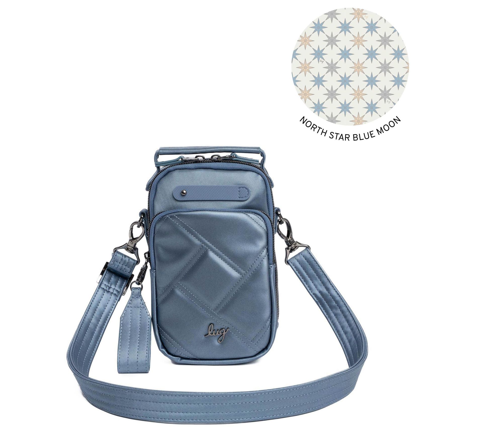 Lug Satin Luxe North/South Crossbody - Skeeter SE