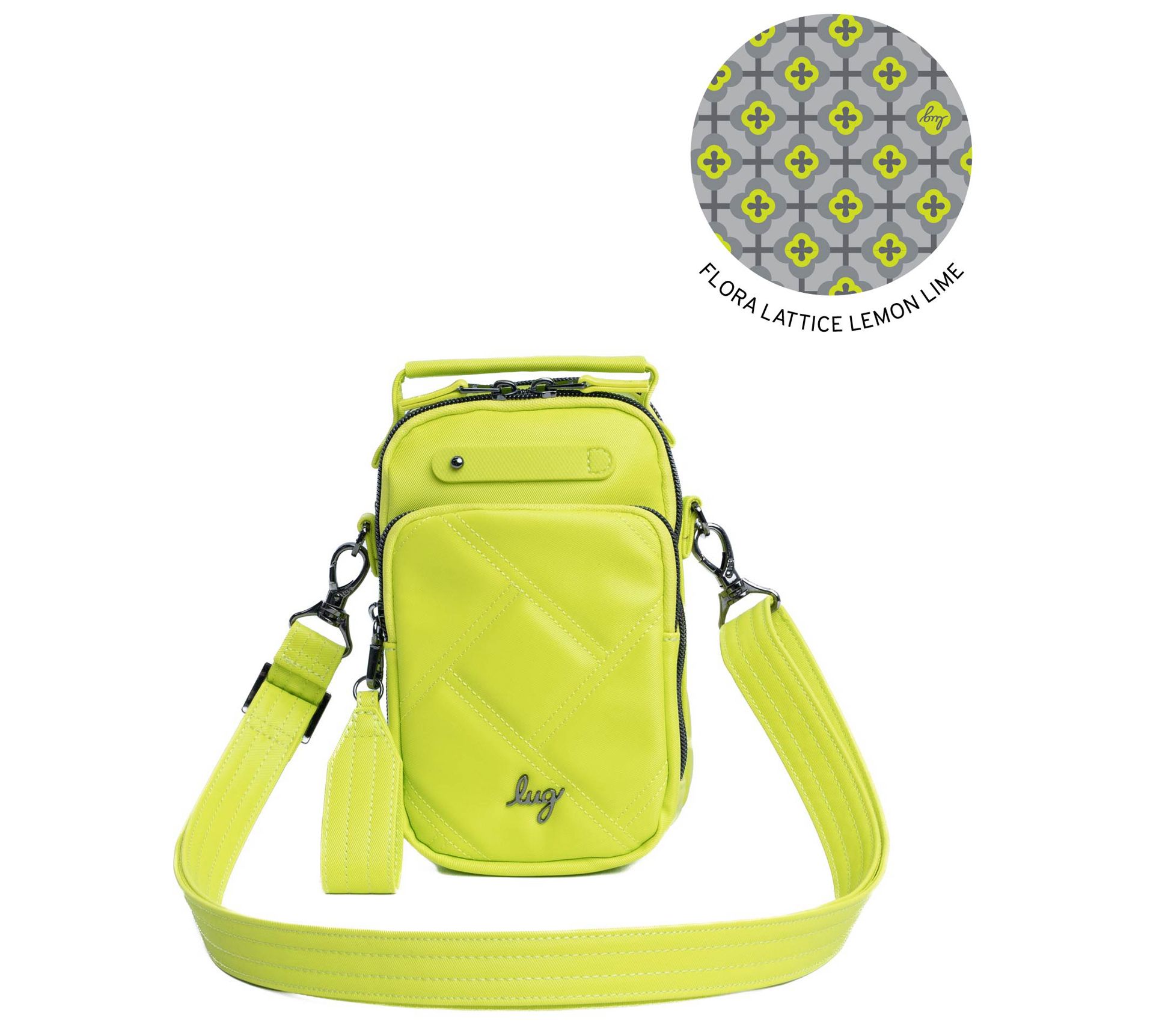 Lug Satin Luxe North/South Crossbody - Skeeter SE