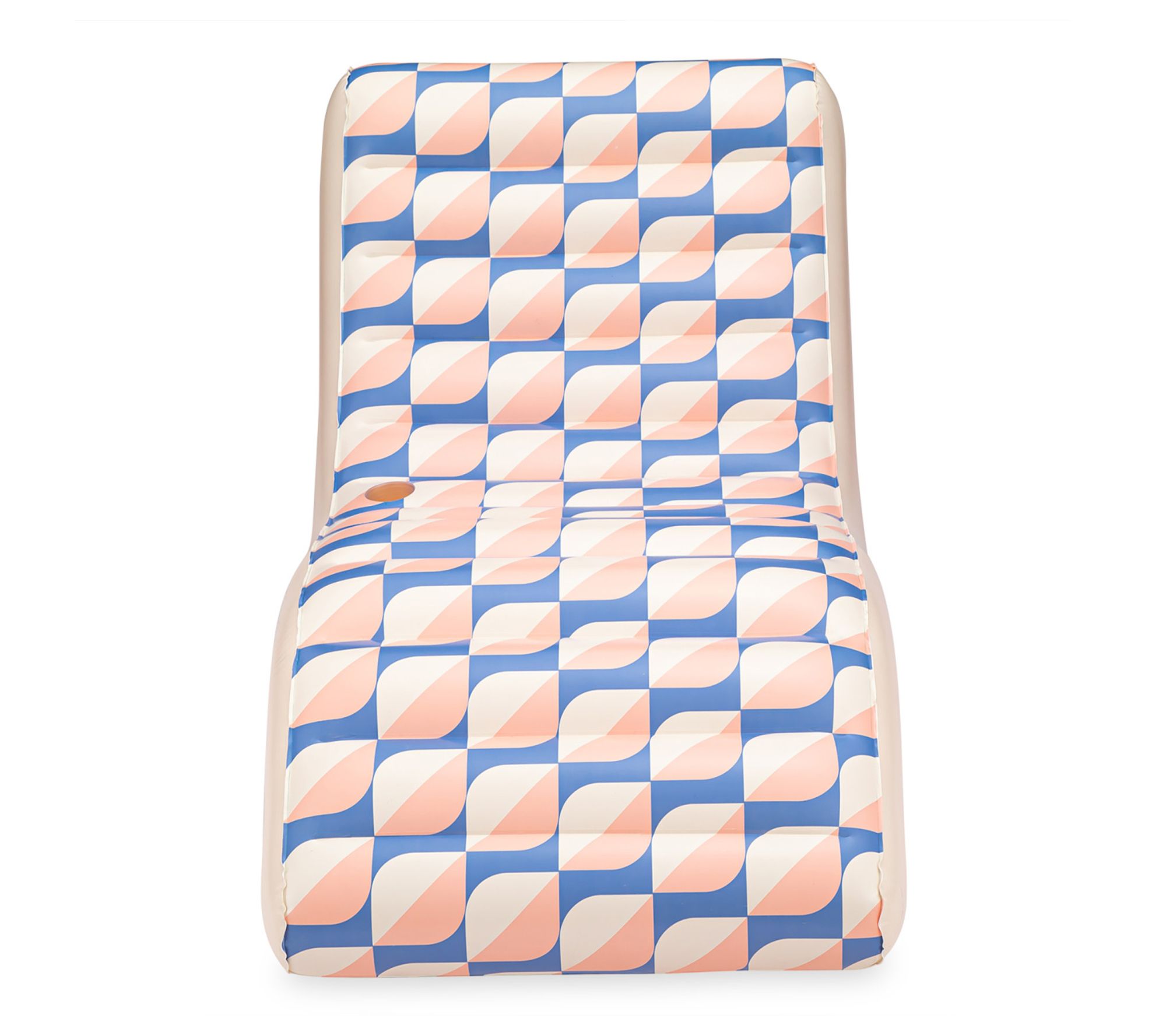 Funsicle Deco FunChaiser Lounge Inflatable PoolFloat