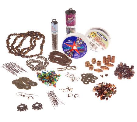 Asian Influence Glass Bead Jewelry Making Kit - QVC.com
