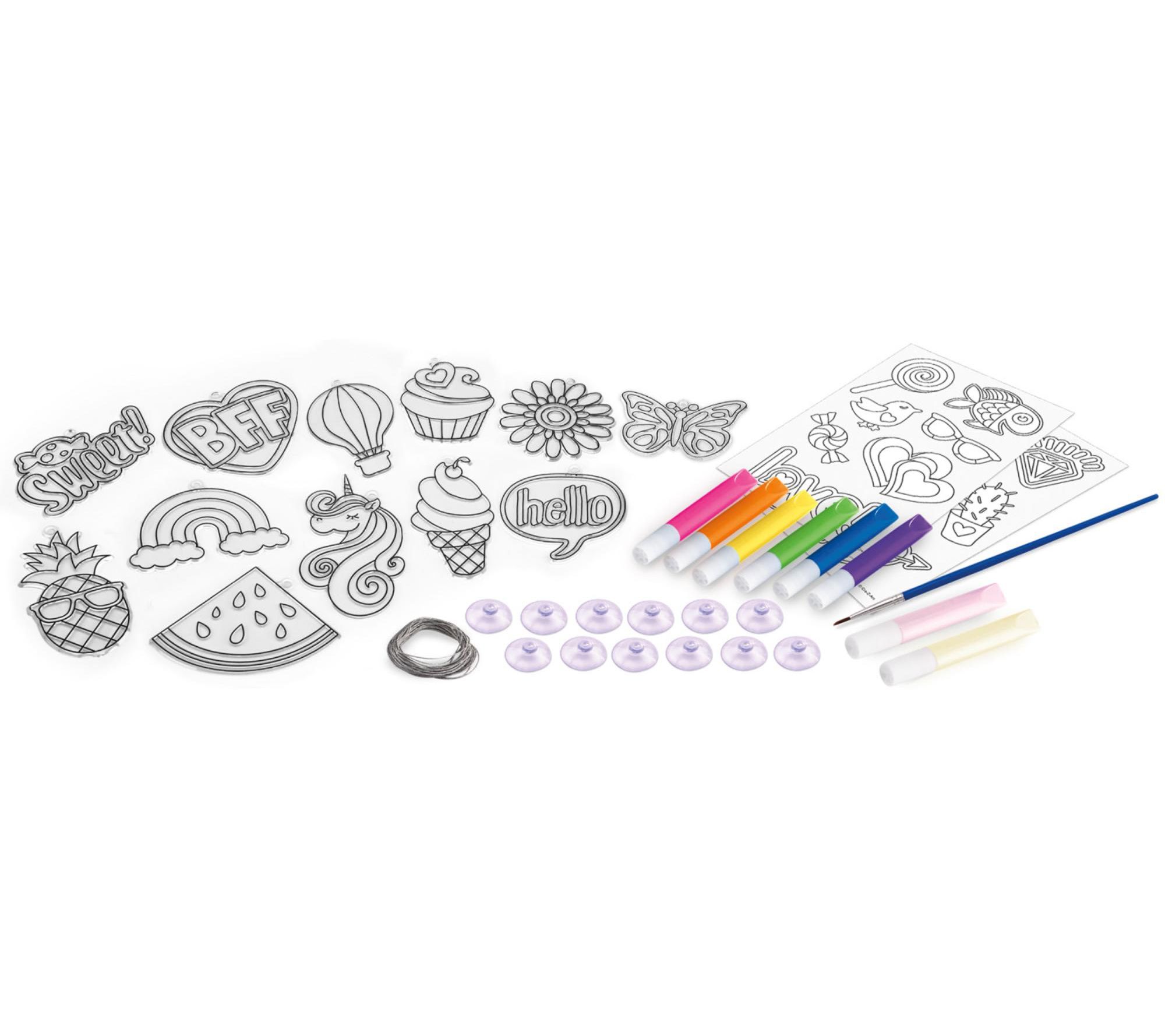 Shimmer N Sparkle Color Change Window Art 27 Designs