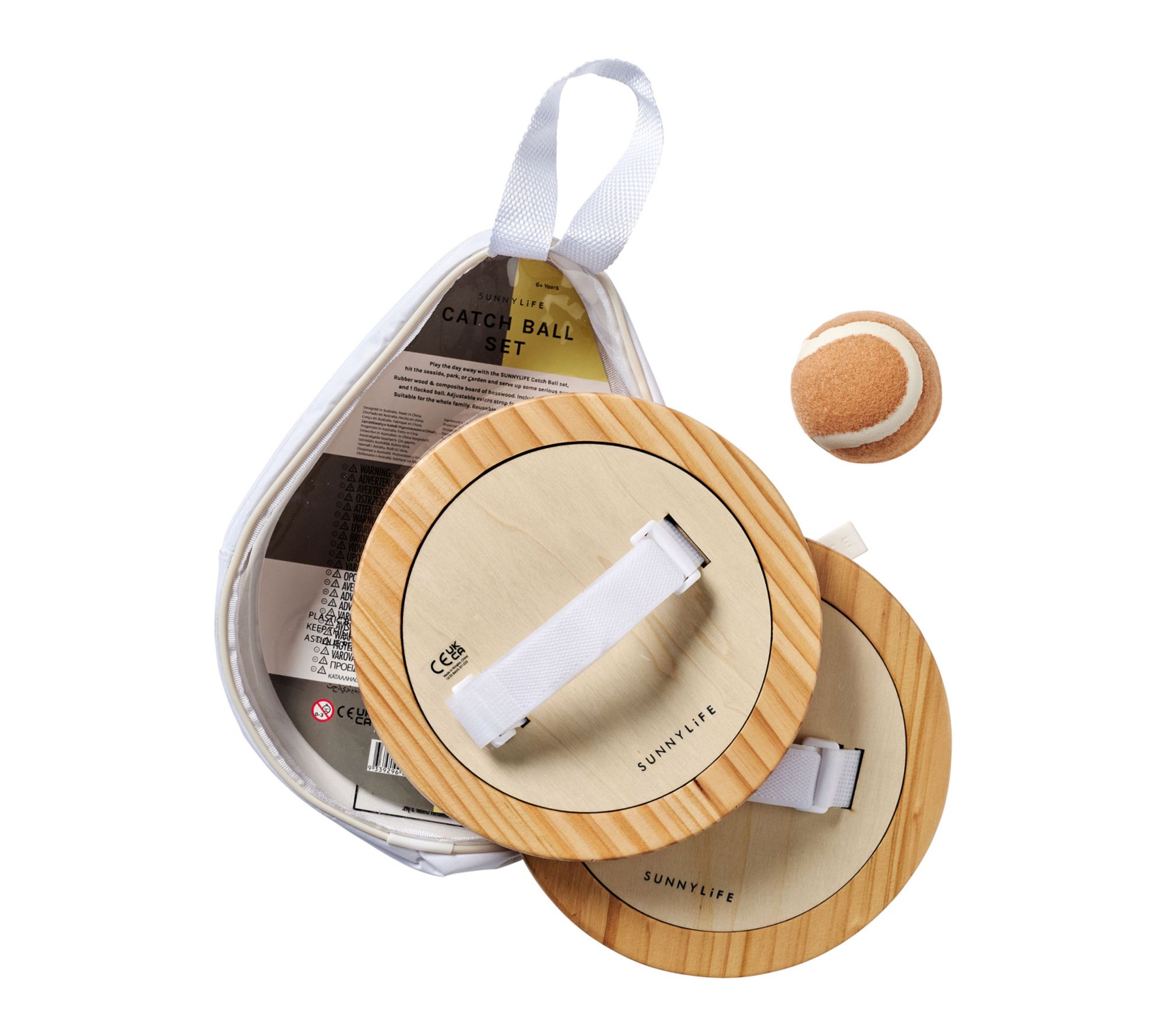 Sunnylife Seagrass Catch Ball Set