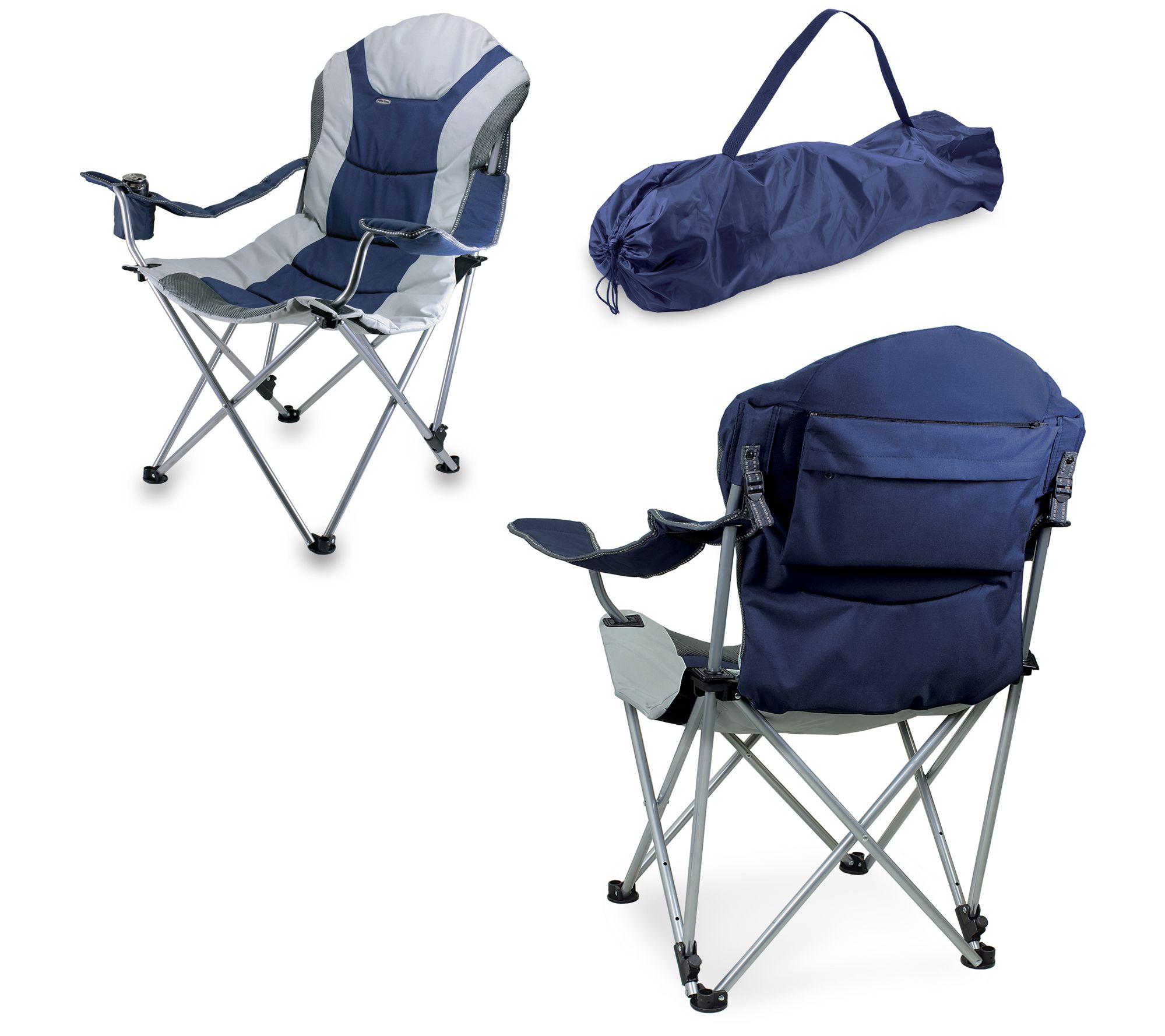 Oniva, a Picnic Time Brand, Reclining Camp Chair