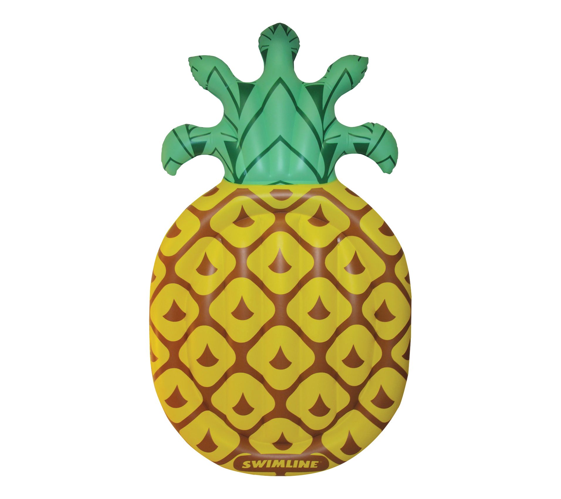 Swim Central Tropical Pineapple Swimming Pool Raft 86-Inch