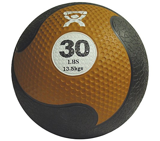 CanDo Firm Medicine Ball - 11 in Diameter - Gold - 30 lb
