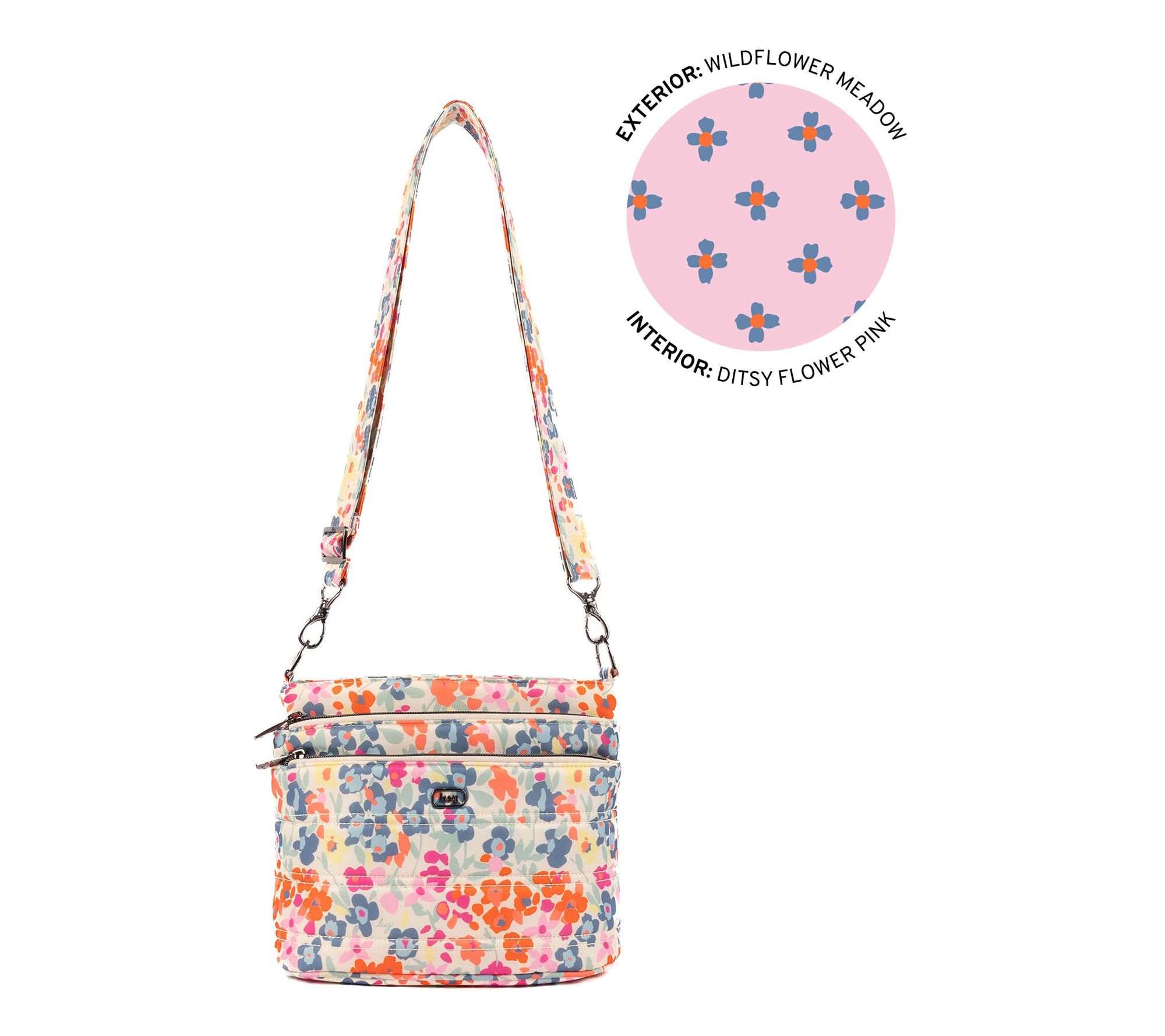 "As Is" Lug Classic Crossbody -Corral