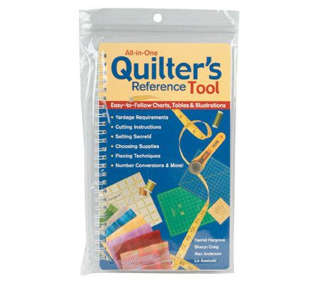 All-In-One Quilter's Reference Tool - QVC.com