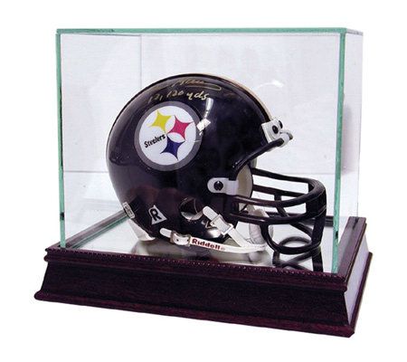 Mini Helmet Glass Display Case 