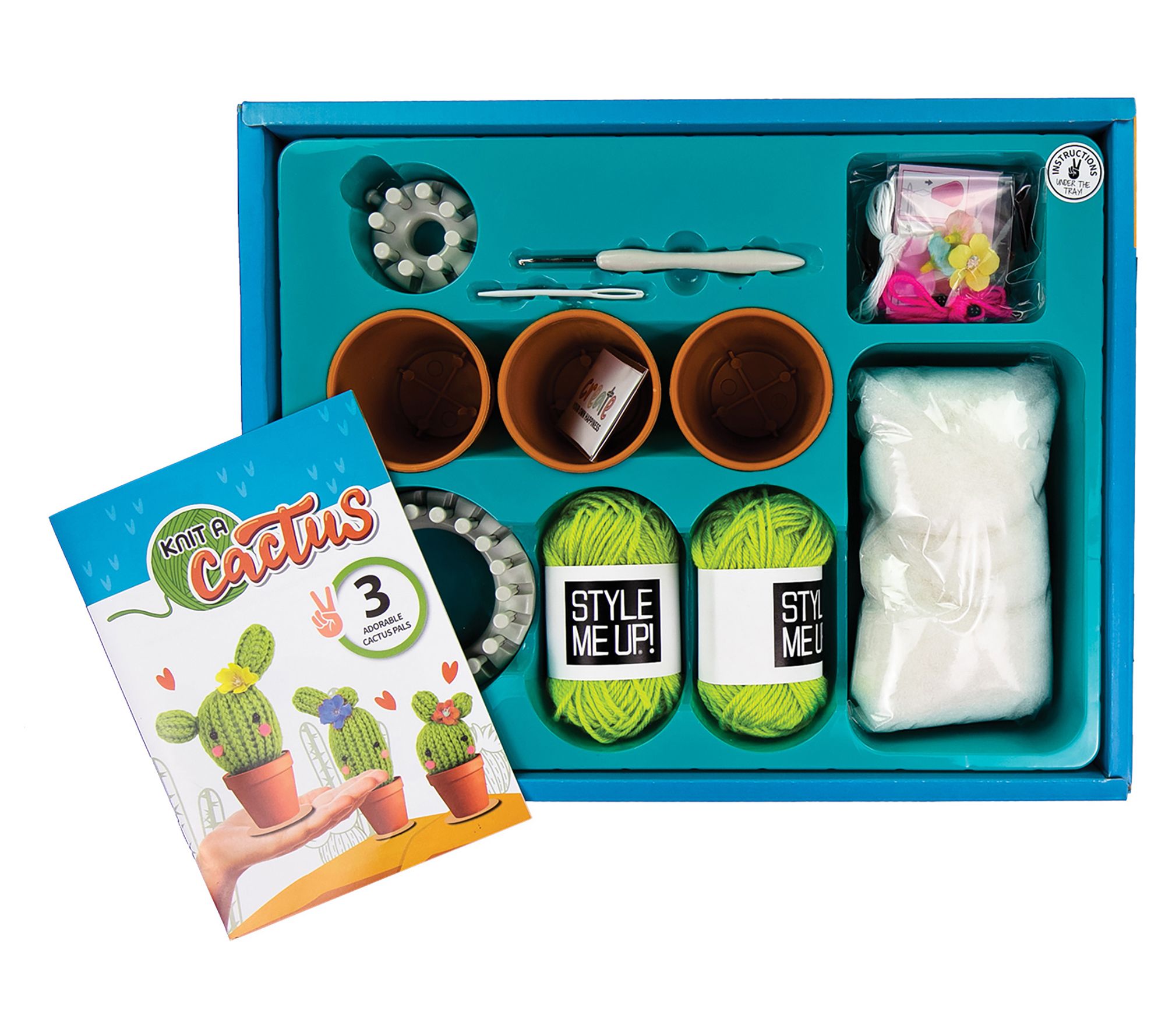 Style Me Up Knit a Cactus Kit