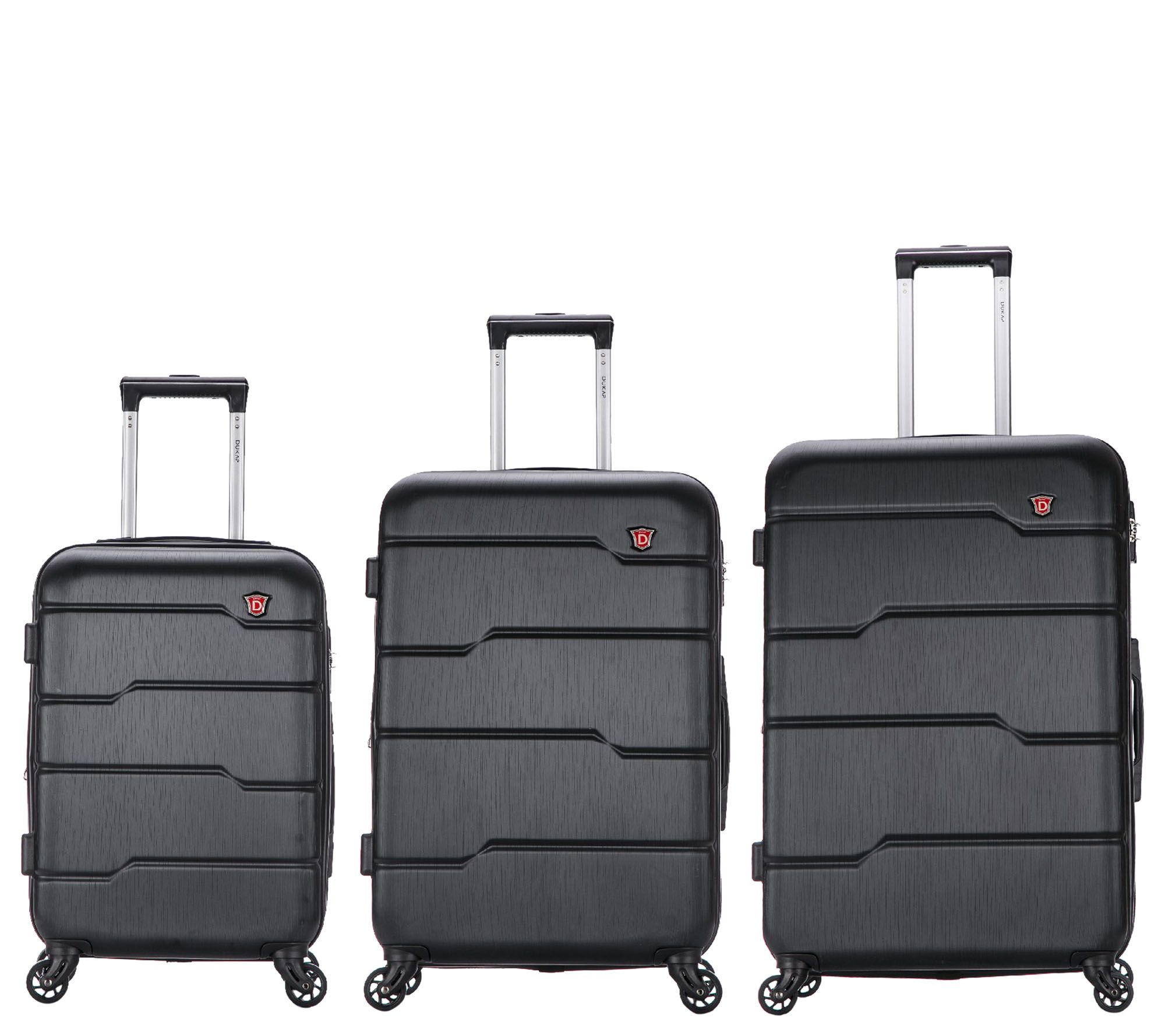 DUKAP Rodez Lightweight Hardside 3-Piece Luggage Set