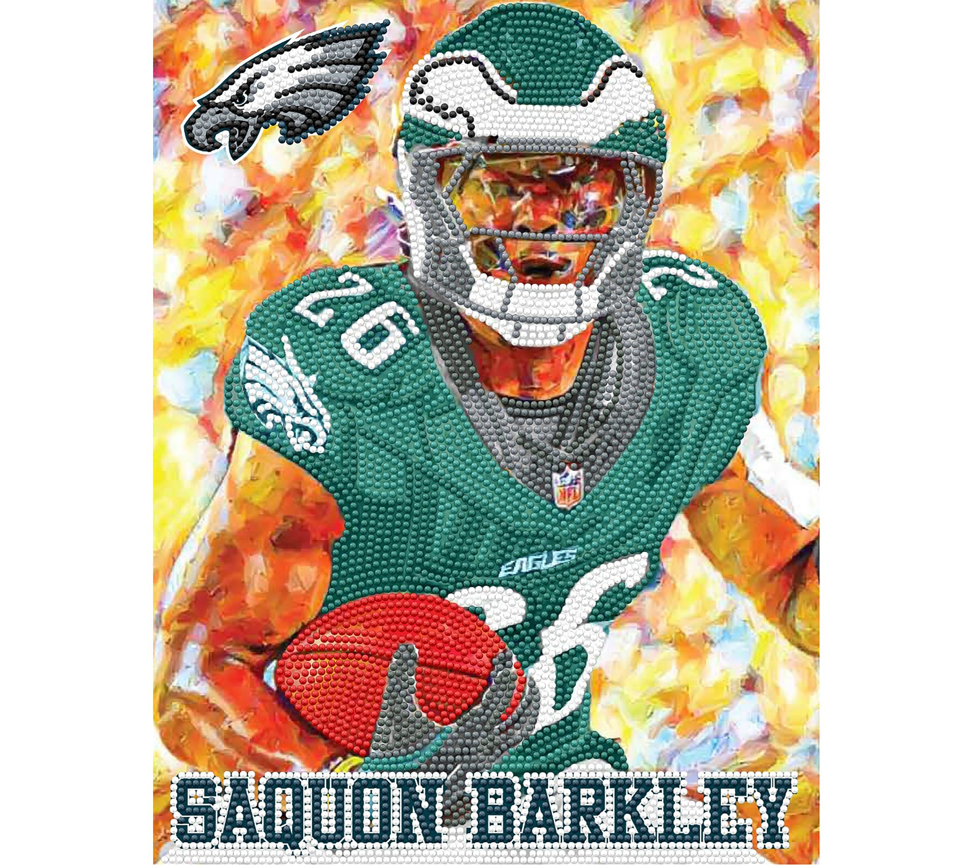 Sporticulture NFL Player Diamond Painting CraftKit