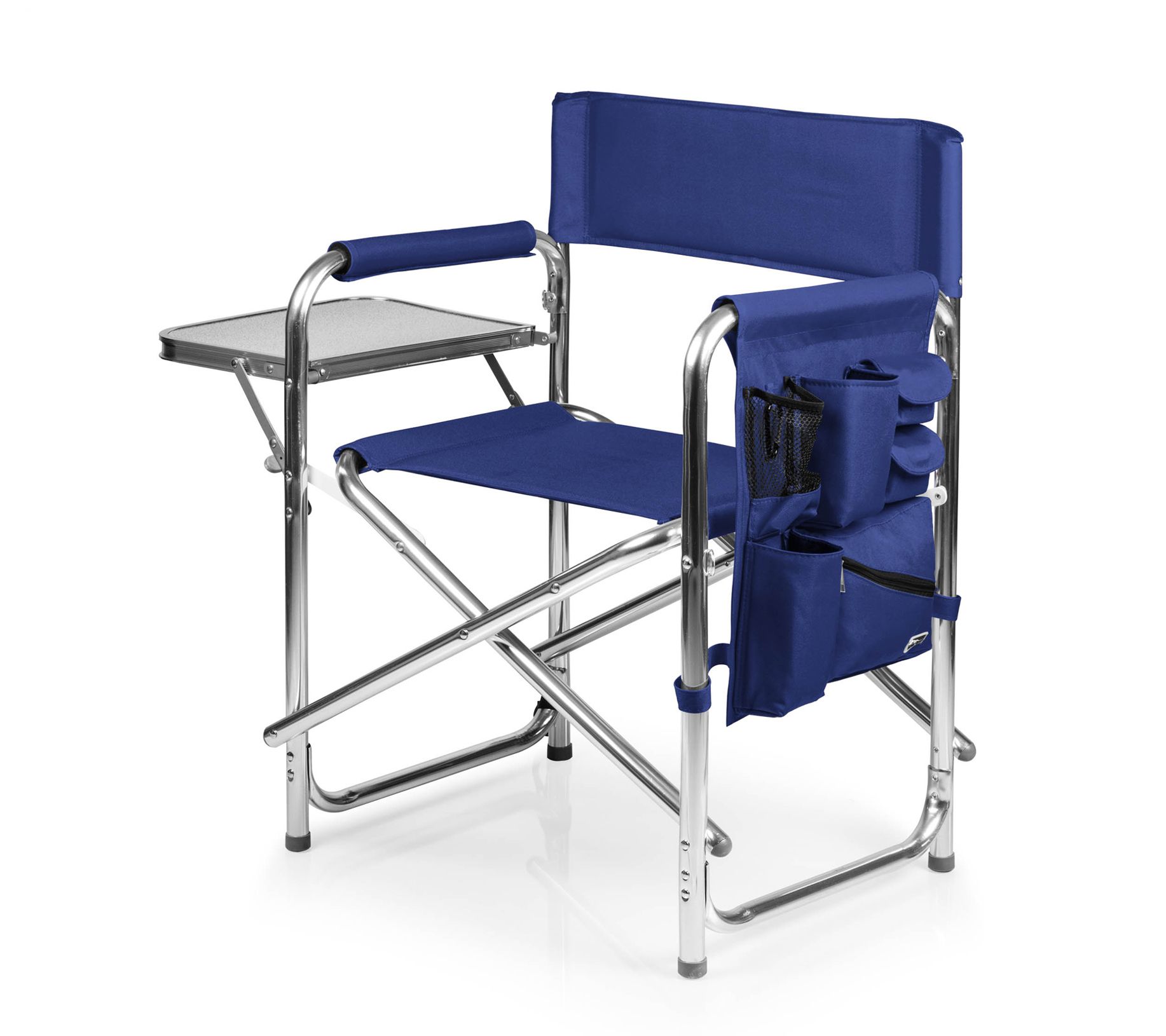 Oniva Folding Sports Chair w/Table, Side Caddy, and Carry Strap
