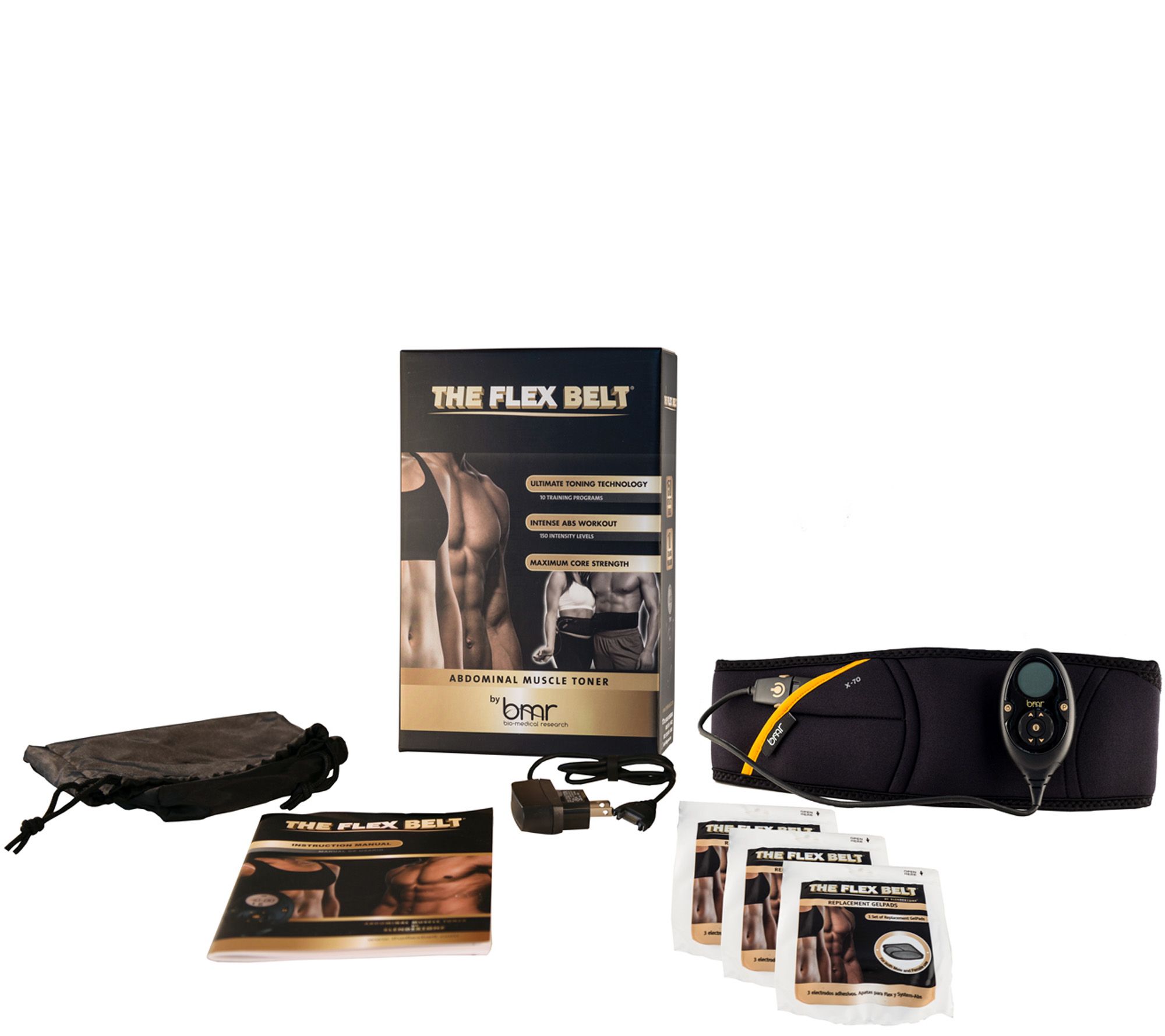 The Flex Belt Abdominal Muscle Toner - Exercise