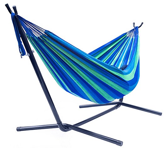 Sorbus Double Hammock with Steel Stand