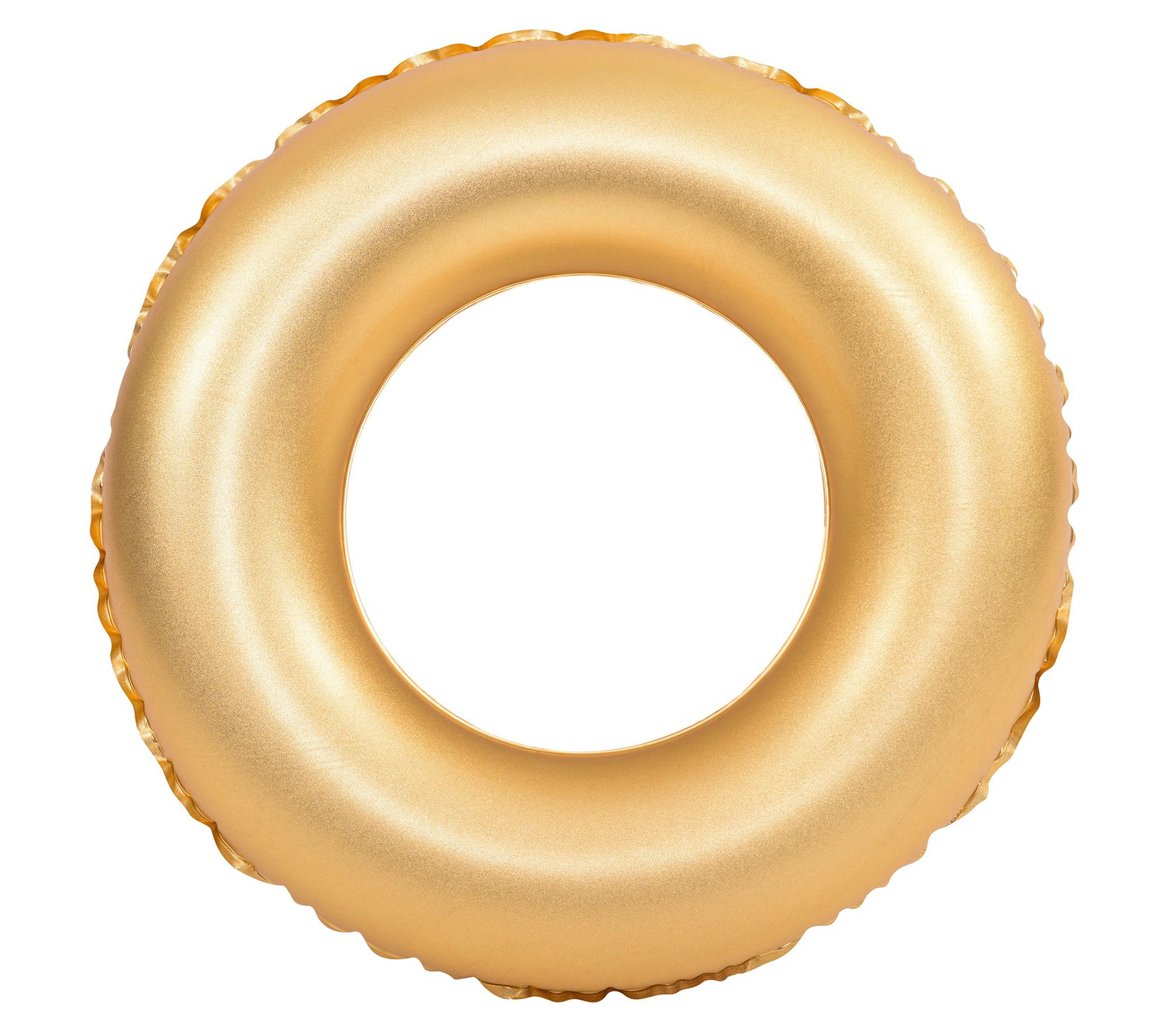 Pool Central Inflatable Gold Sparkle/Shine PoolRing 35"