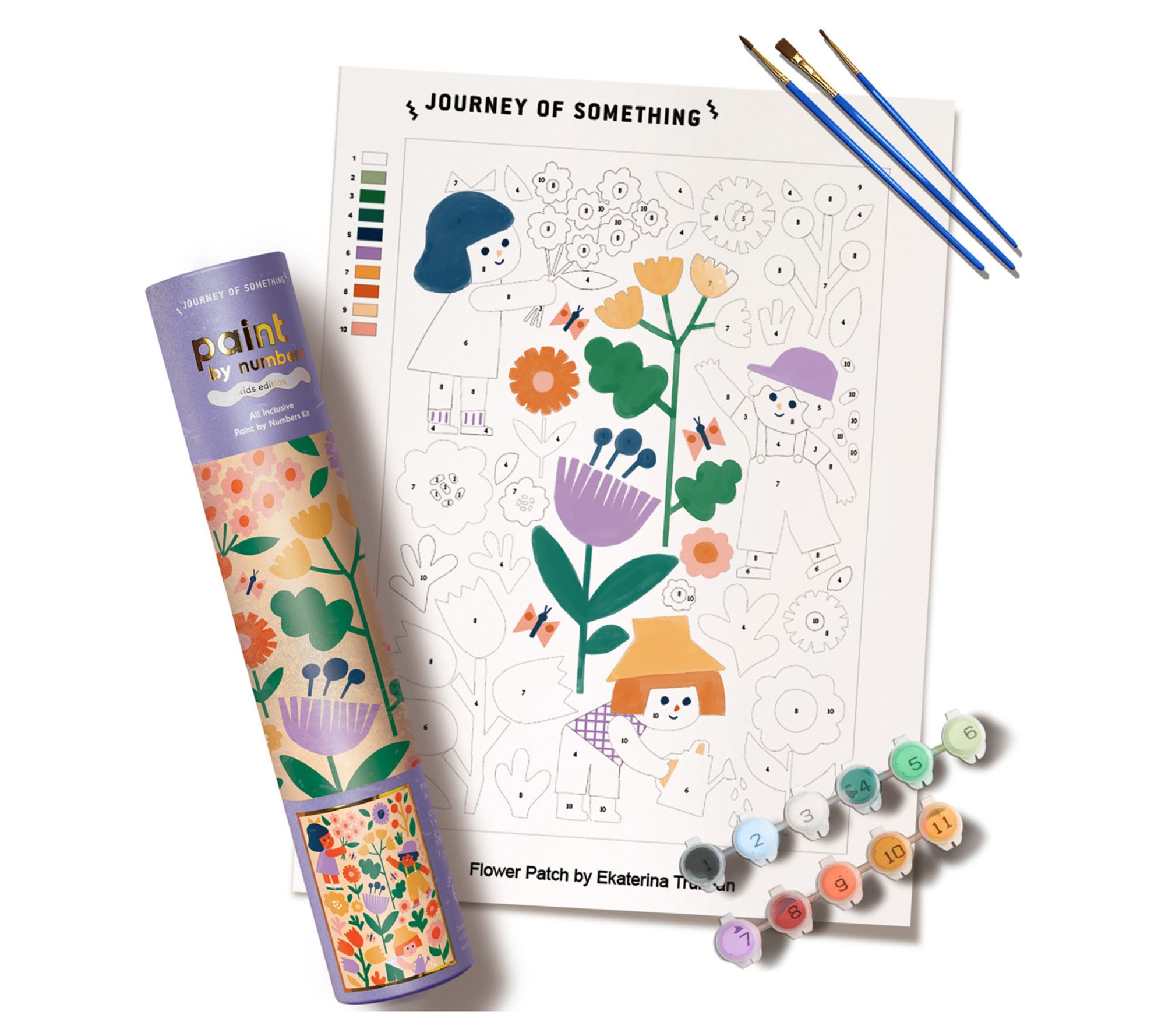 Journey of Something Paint By Numbers In Bloom