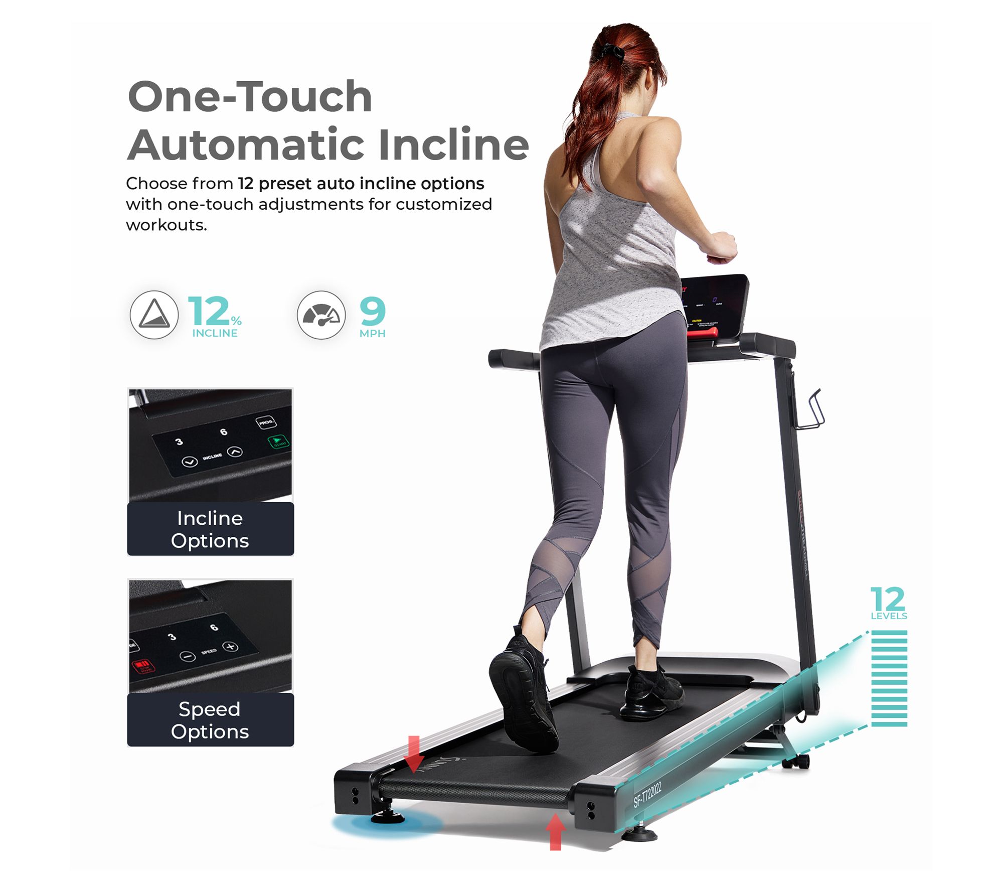 Slim treadmill qvc sale