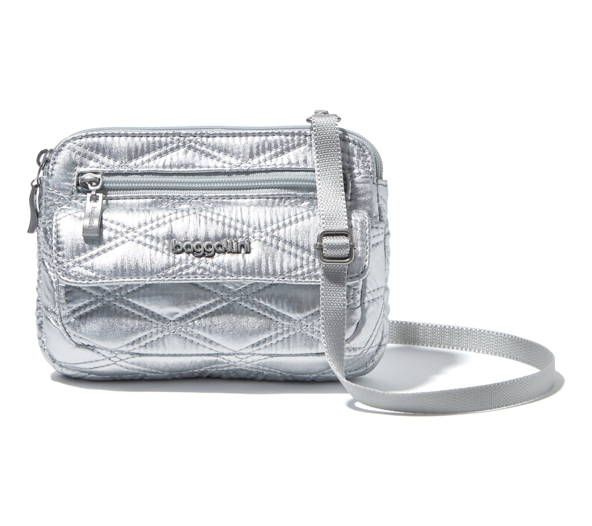 Baggallini Modern Everywhere Mini Double Entry Crossbody Bag