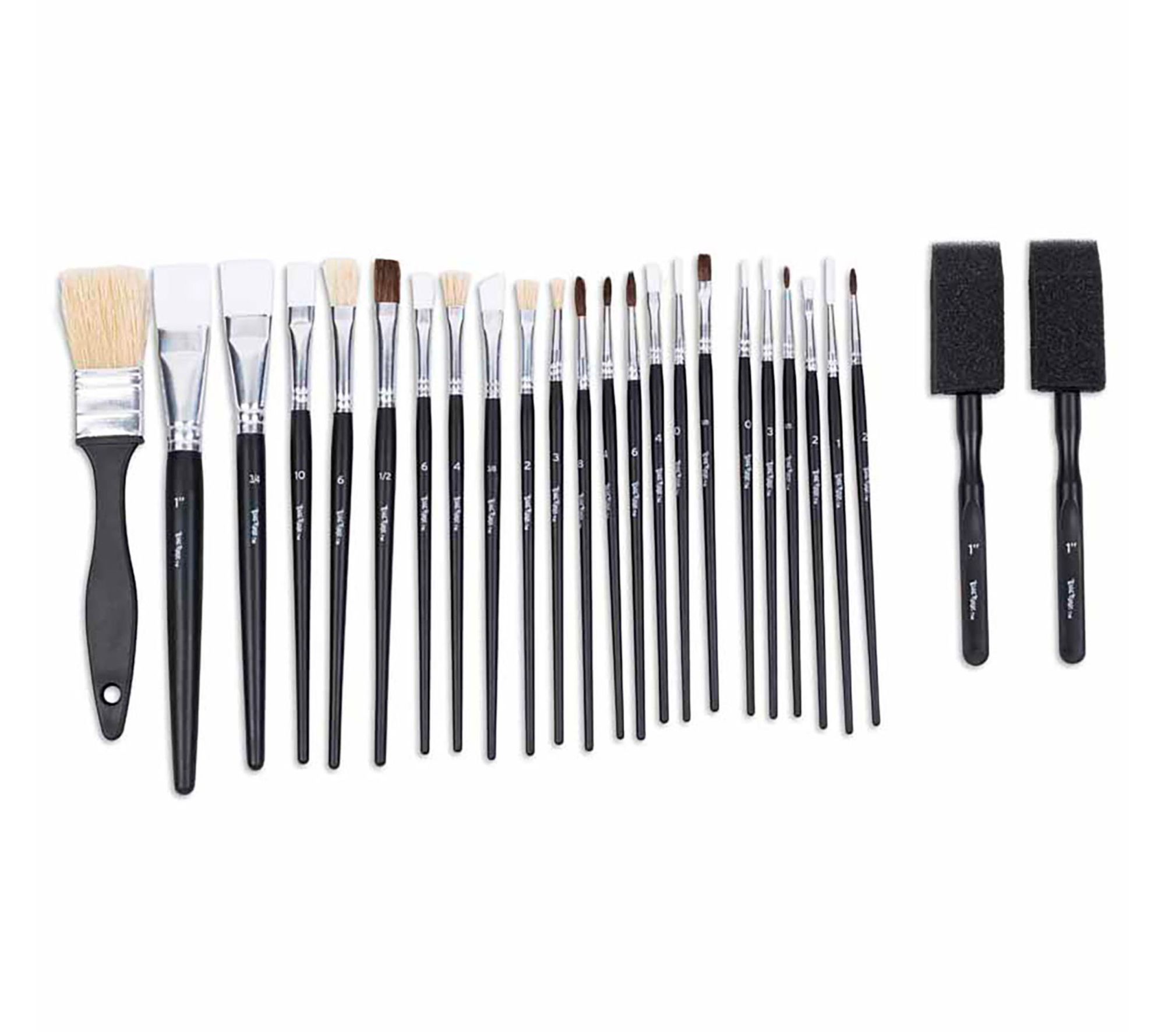 Brea Reese Brush Set 25pc Value Pack Premium Natural Bristles